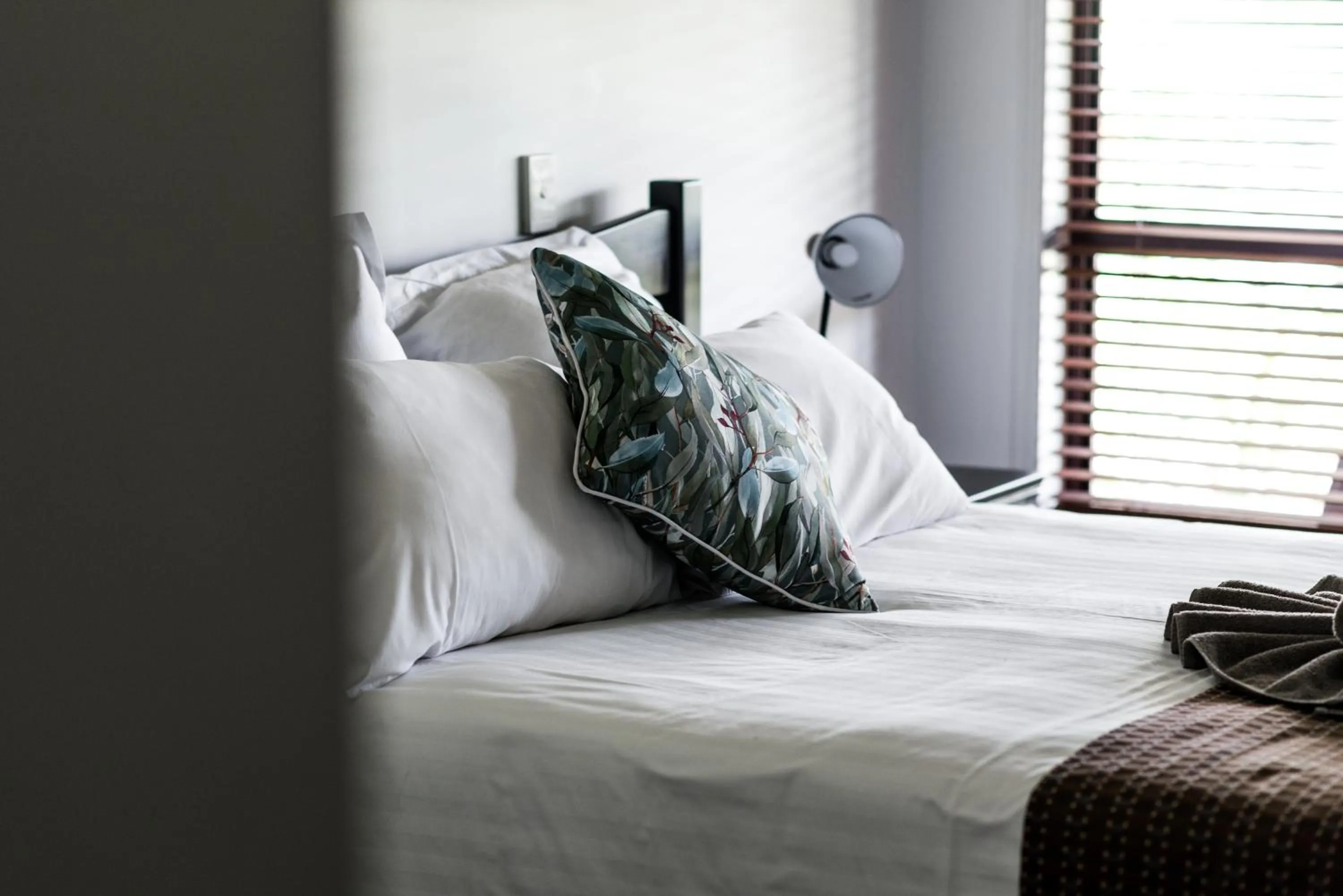 Bed in The Bearded Dragon Boutique Hotel