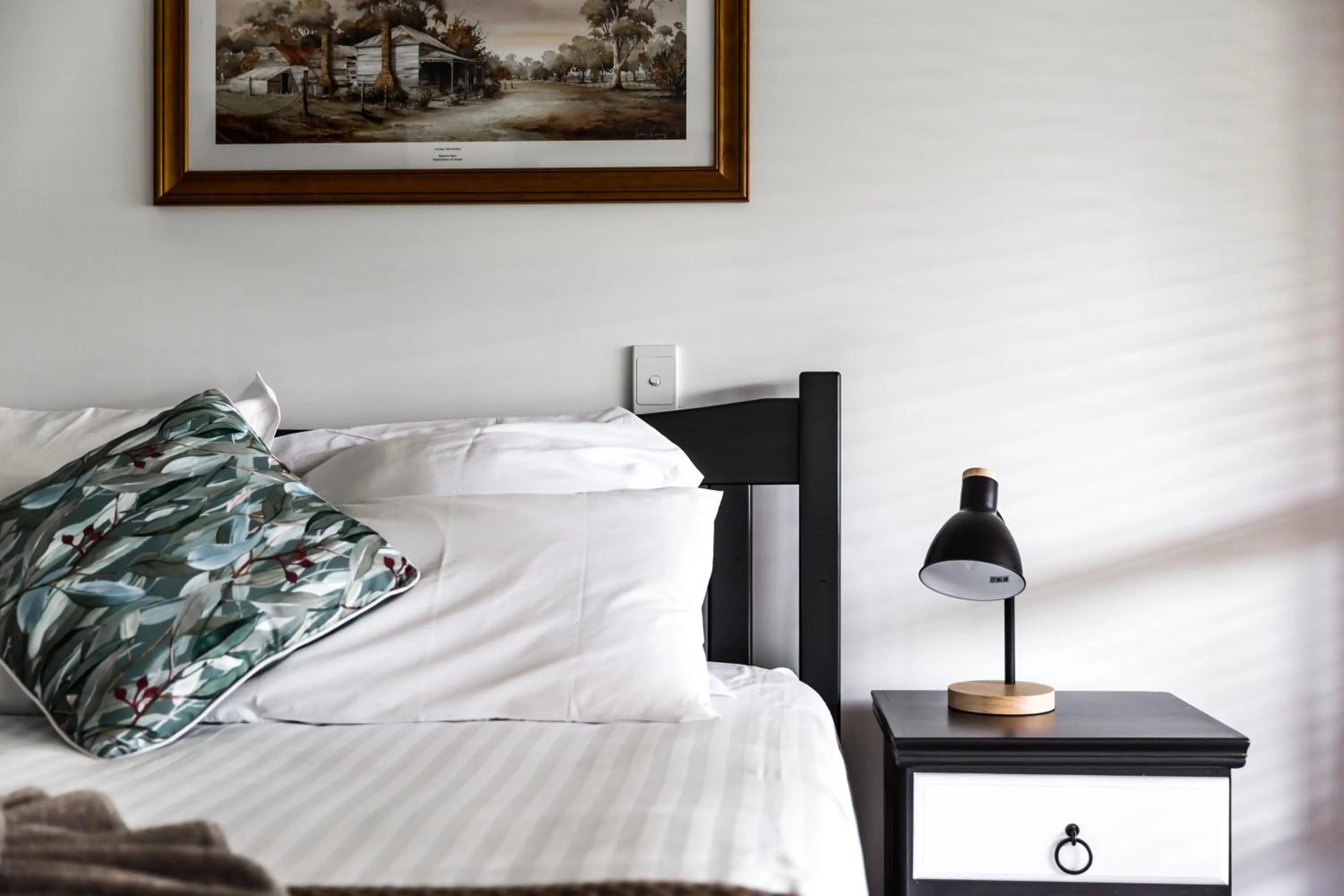 Bed in The Bearded Dragon Boutique Hotel