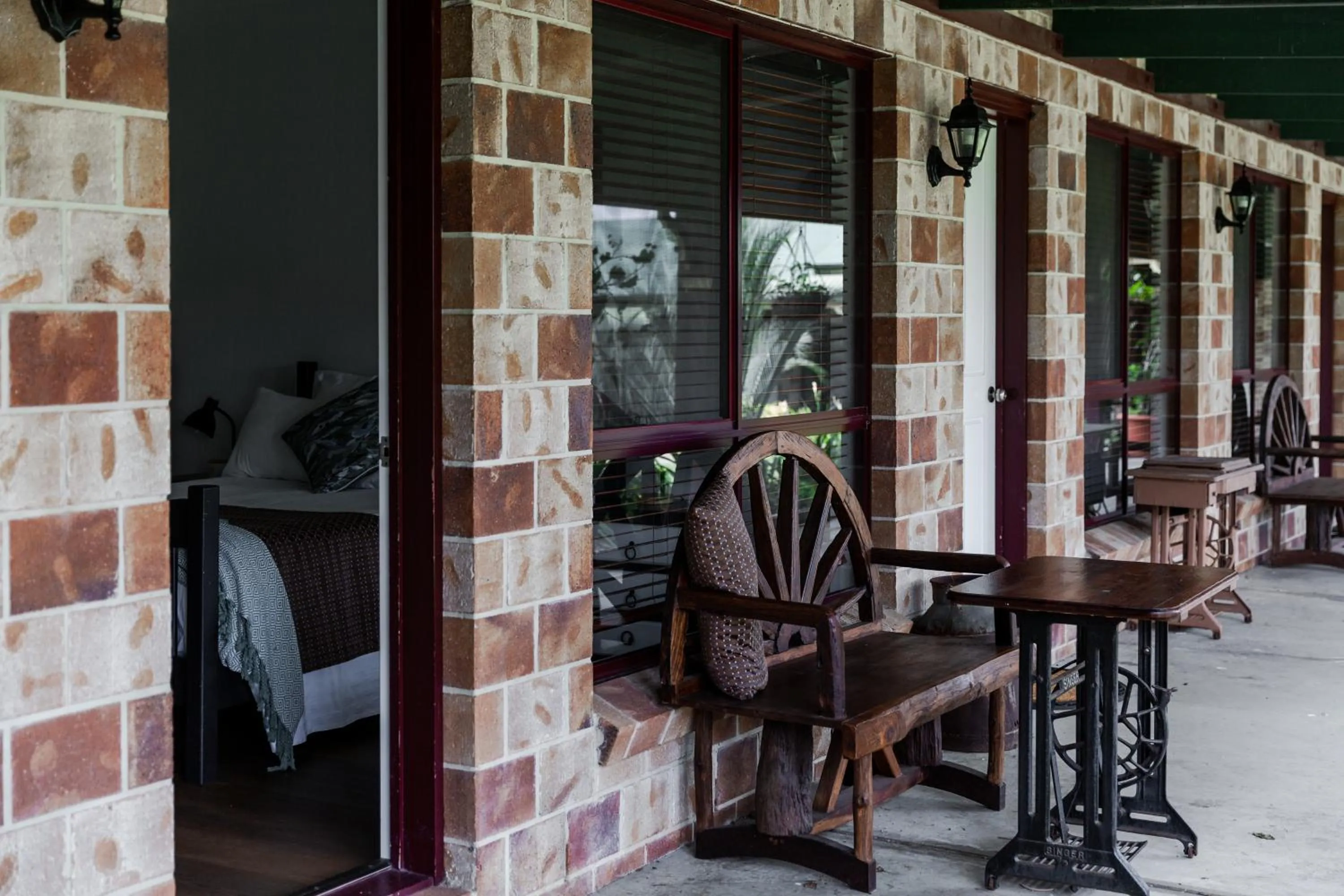 Patio in The Bearded Dragon Boutique Hotel