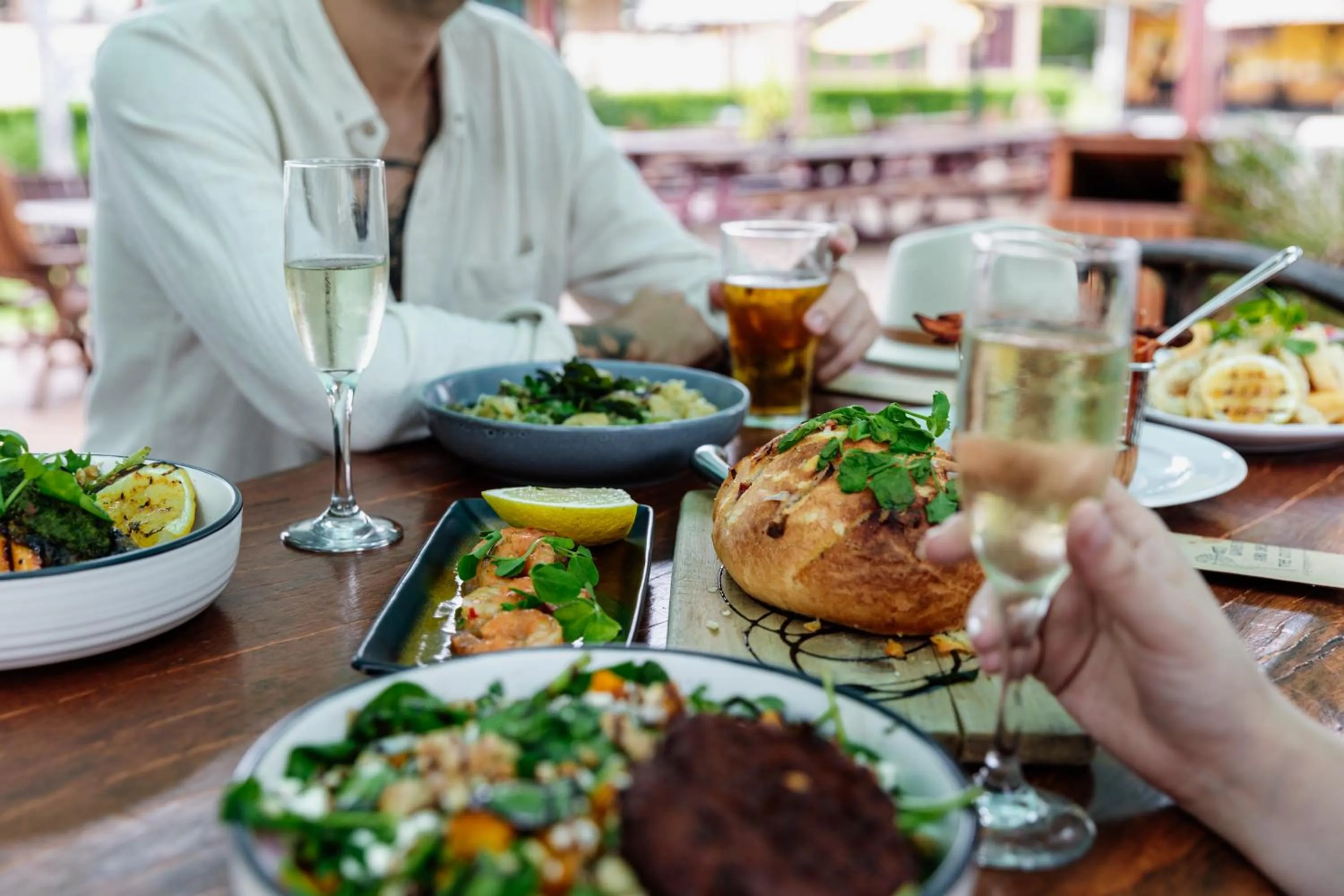 Restaurant/places to eat in The Bearded Dragon Boutique Hotel