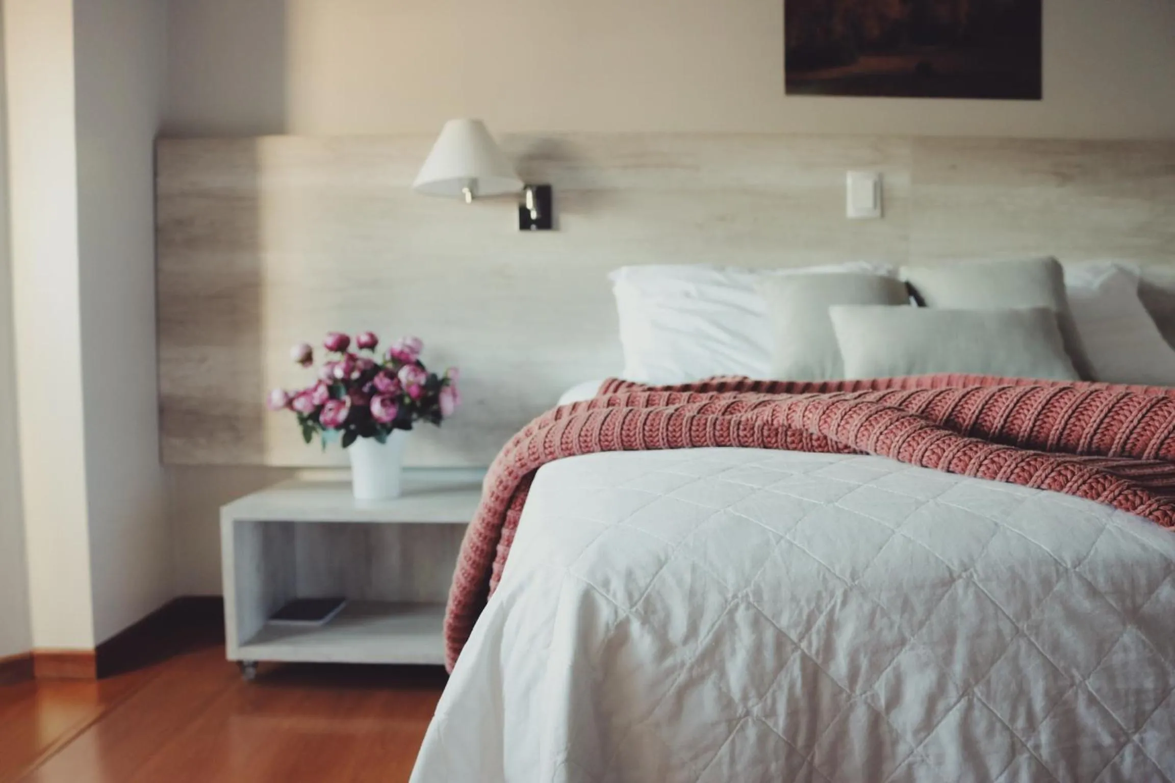 Bed in Hotel Solaris