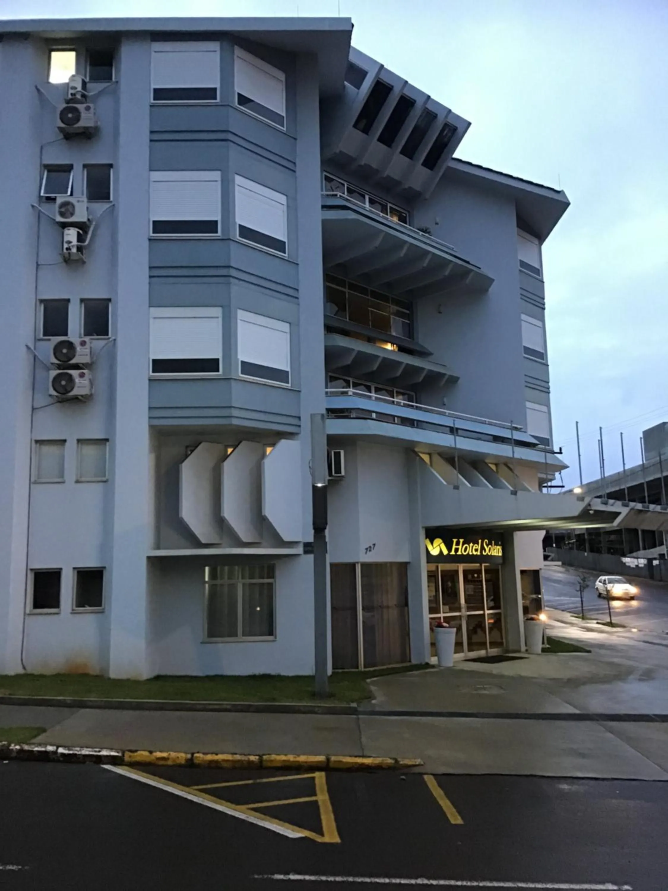 Facade/entrance in Hotel Solaris