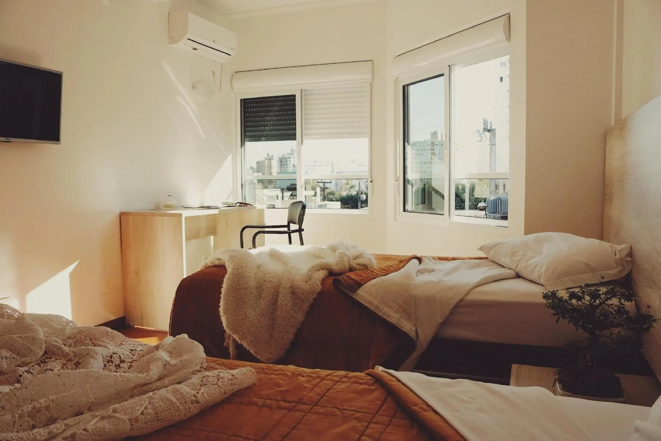 Bedroom, Bed in Hotel Solaris