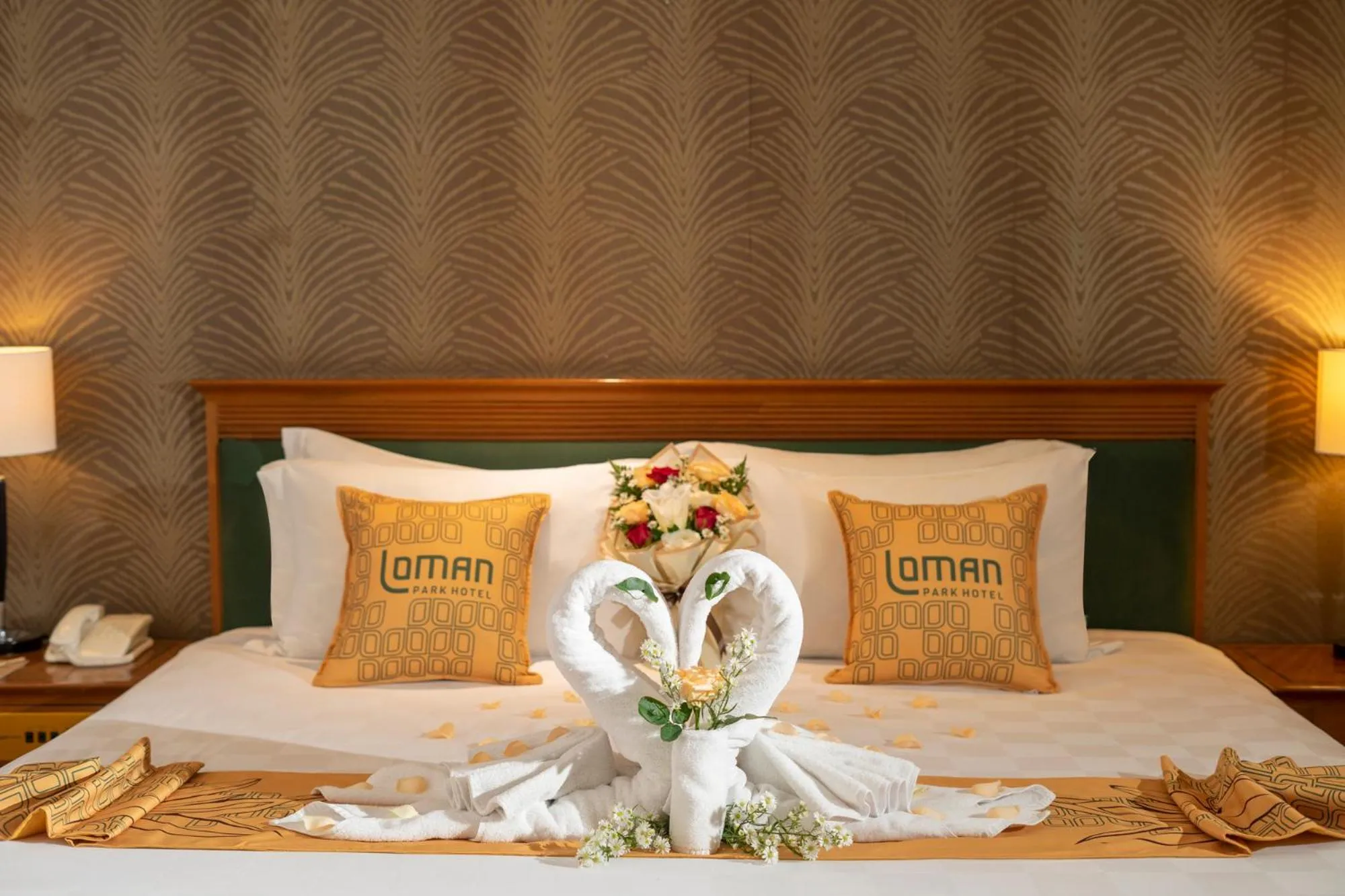 wedding, Bed in Loman Park Hotel Yogyakarta
