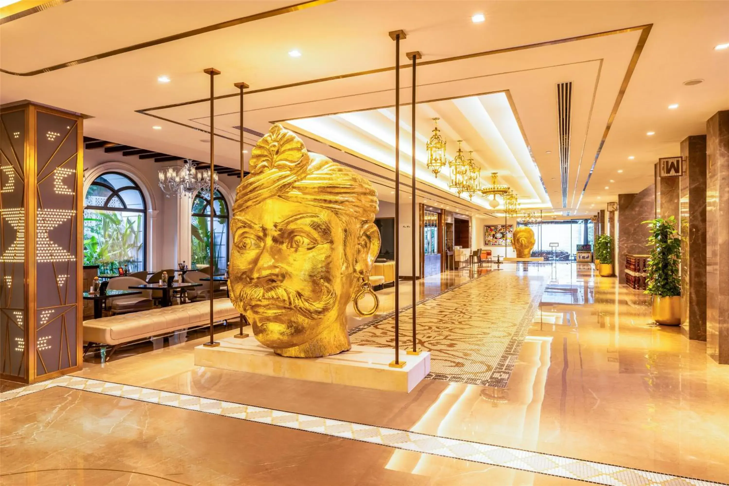 Lobby or reception in Radisson Blu Hotel & Suites GRT Chennai Lobby or reception in Radisson Blu Hotel & Suites GRT Chennai