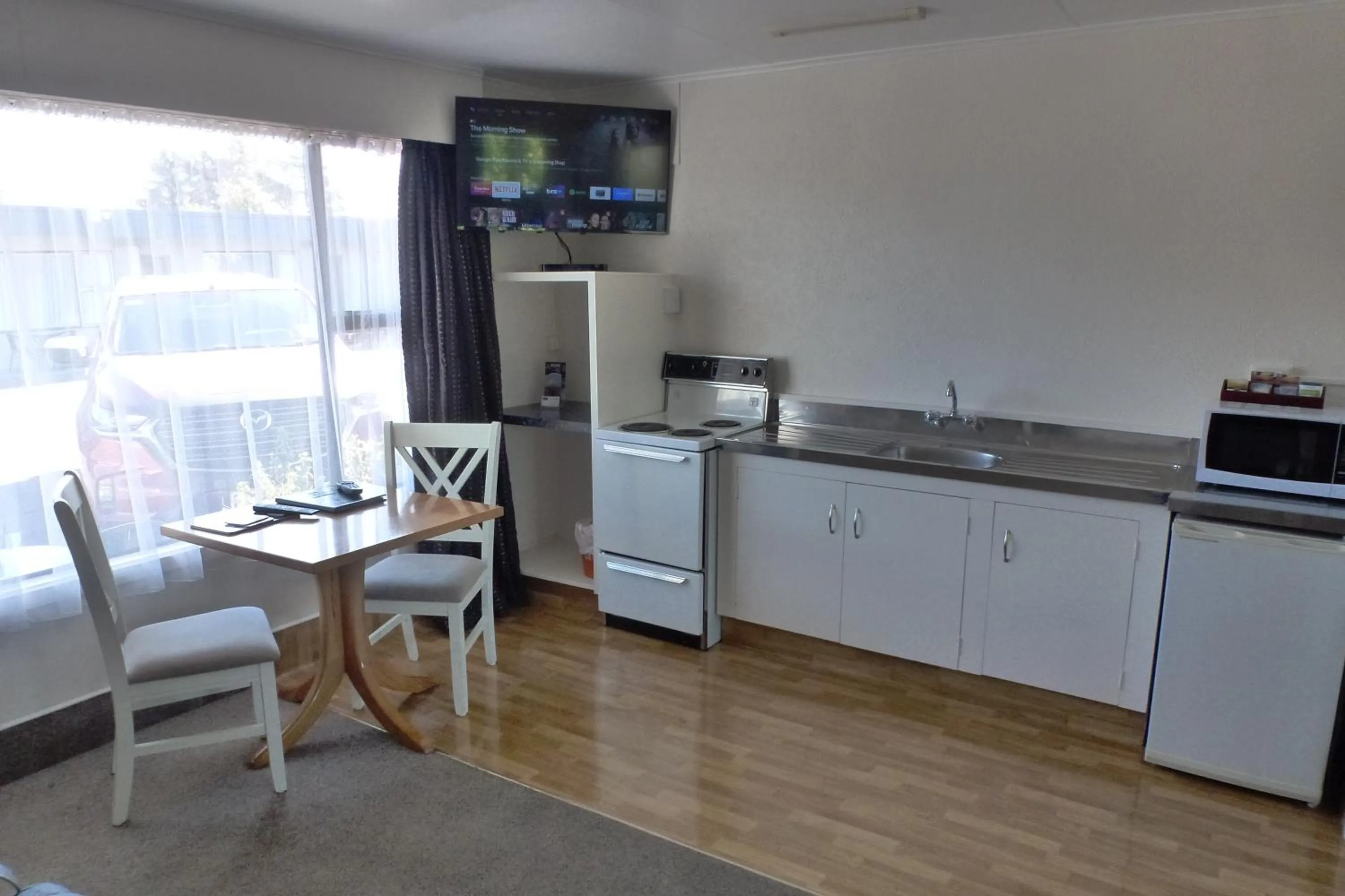 kitchen in ASURE Adcroft Motel