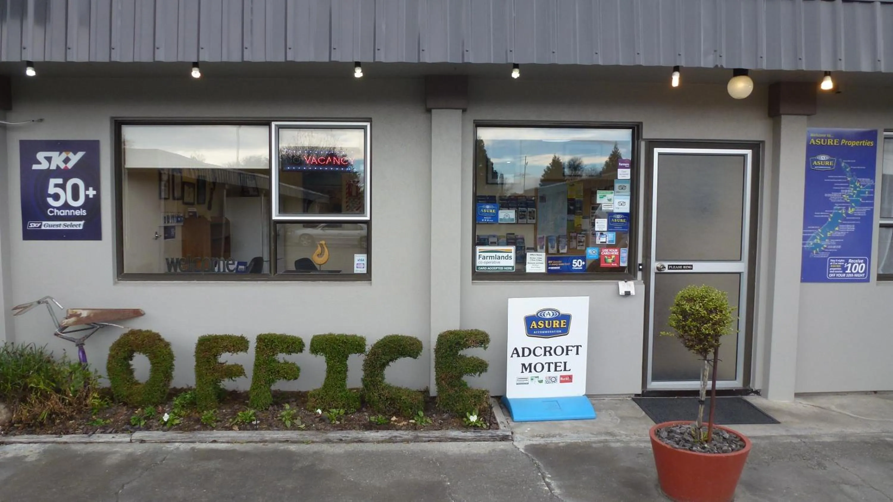 Lobby or reception in ASURE Adcroft Motel