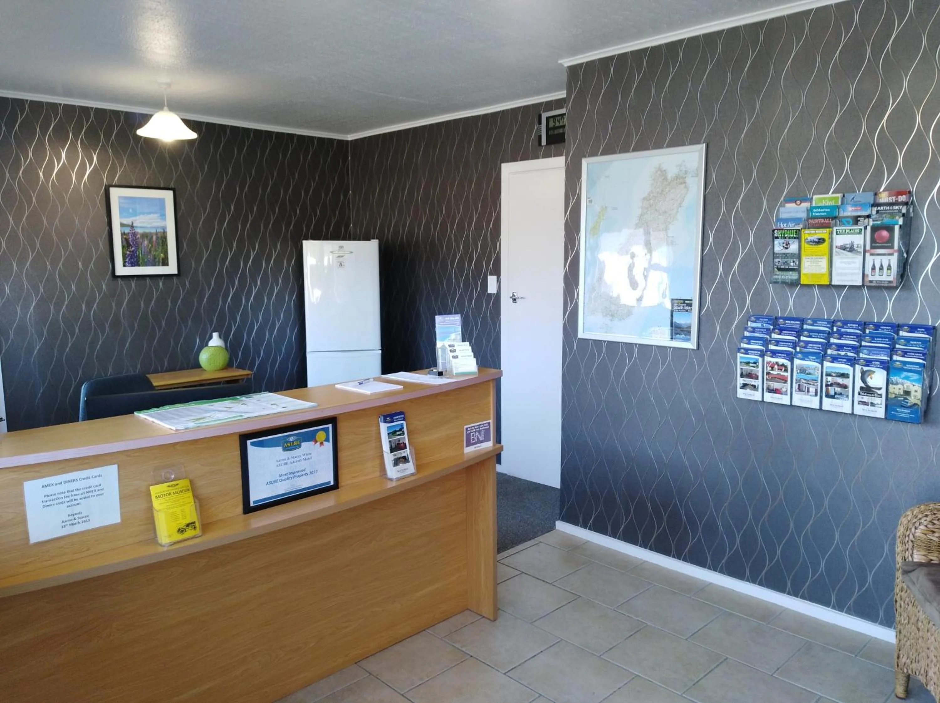 Lobby or reception in ASURE Adcroft Motel