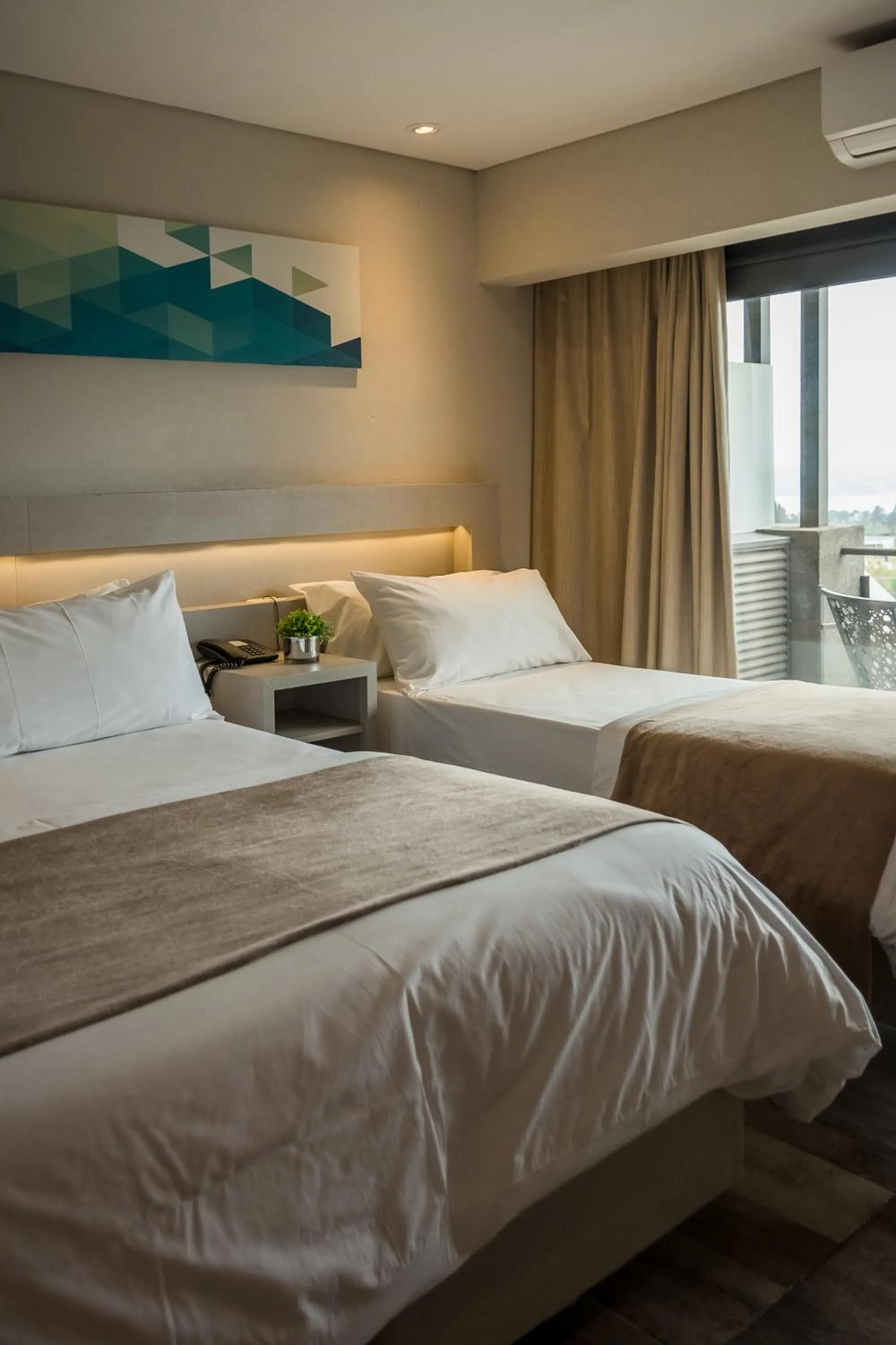 Bed in Eleton Resort & Spa