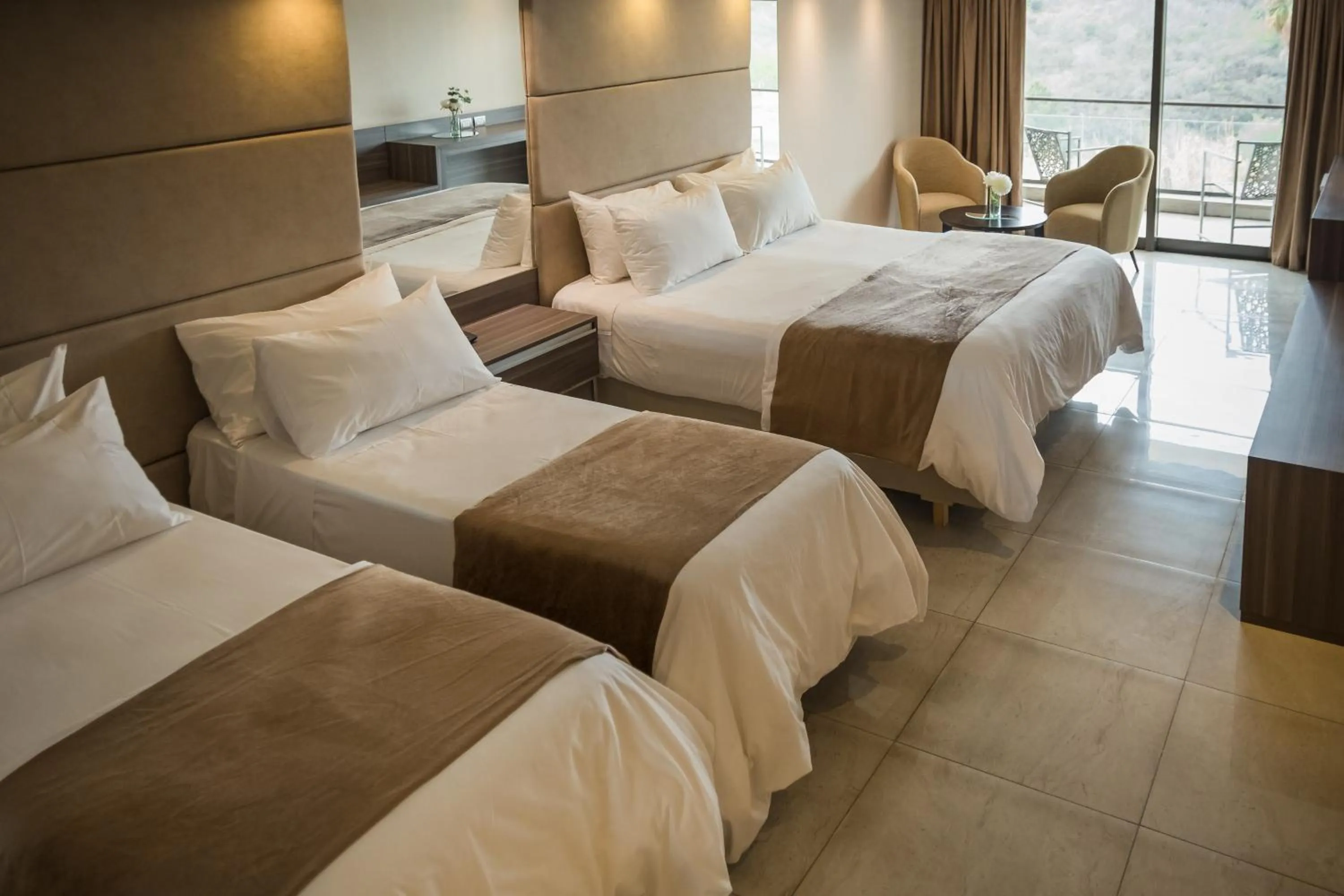 Bed in Eleton Resort & Spa