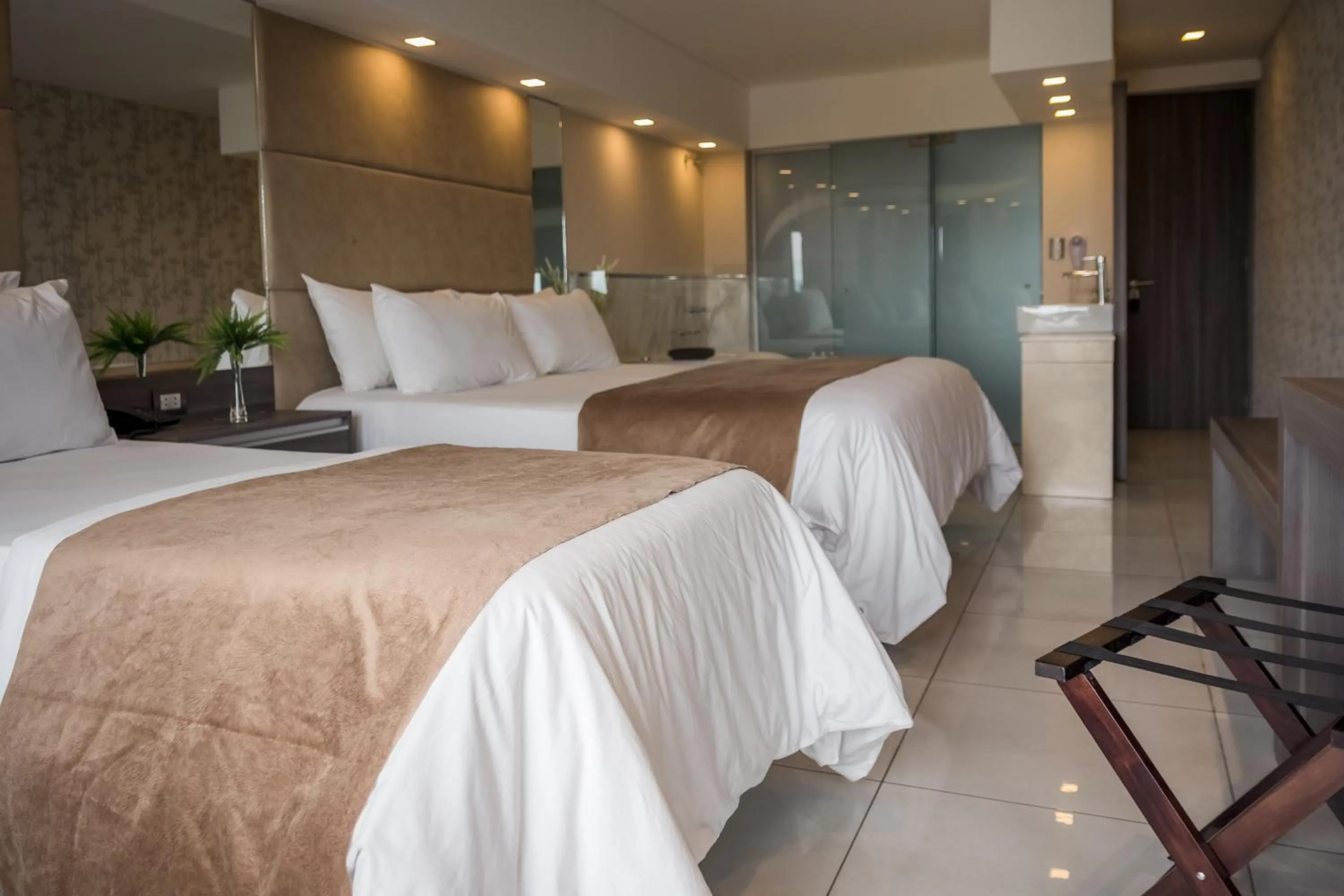 Bed in Eleton Resort & Spa