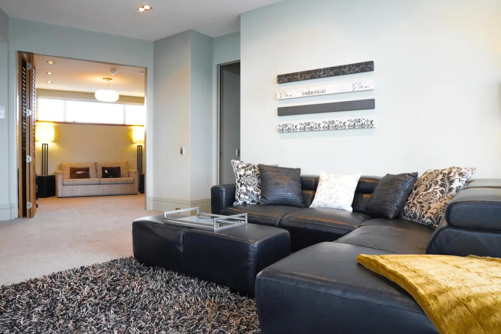 Living room in The Dome Boutique Apartments