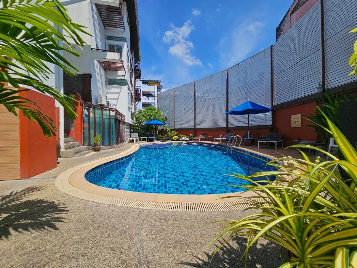 Swimming pool in The Album Loft