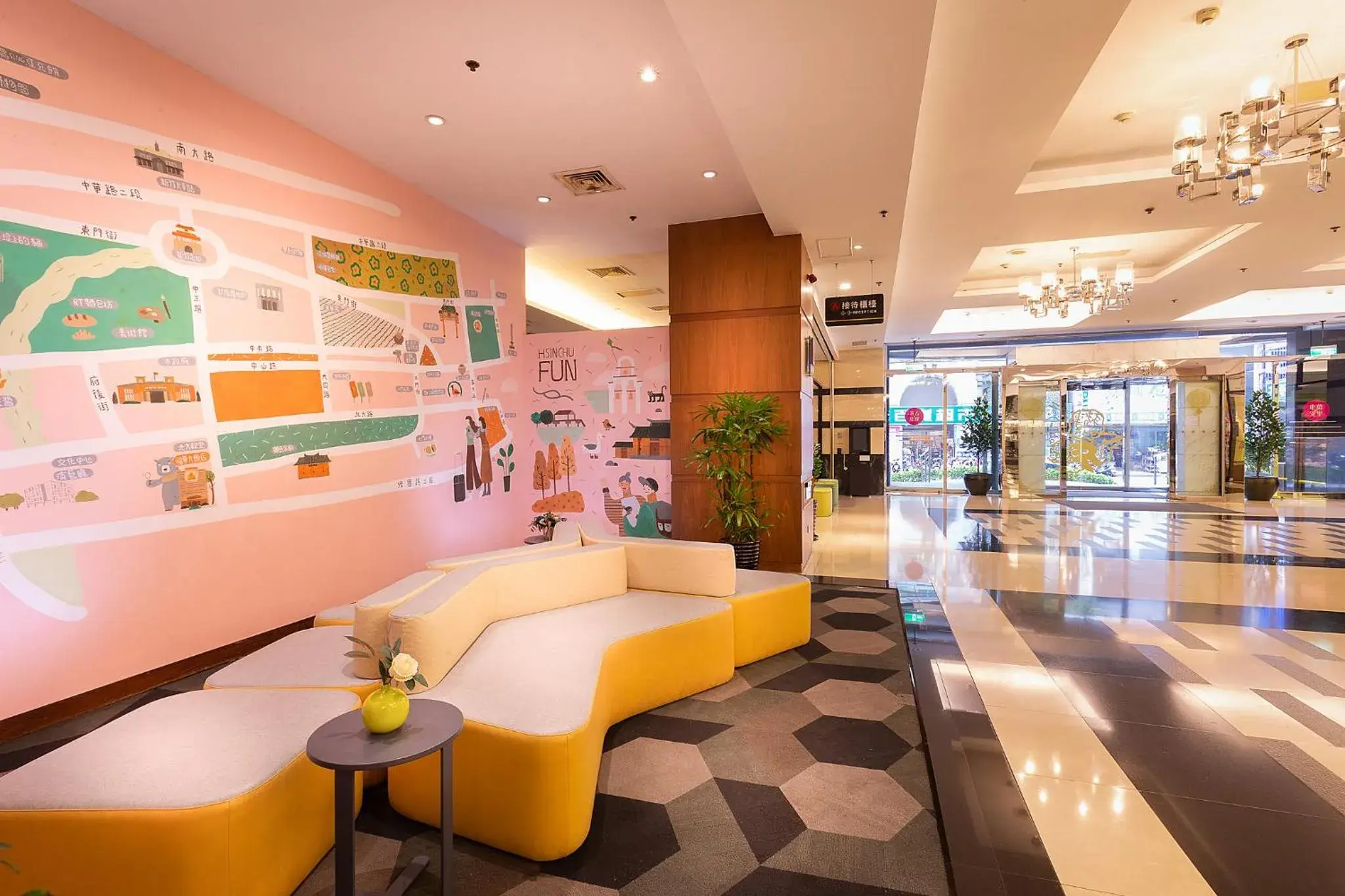 Lobby or reception in Howard Plaza Hotel Hsinchu Lobby or reception in Howard Plaza Hotel Hsinchu