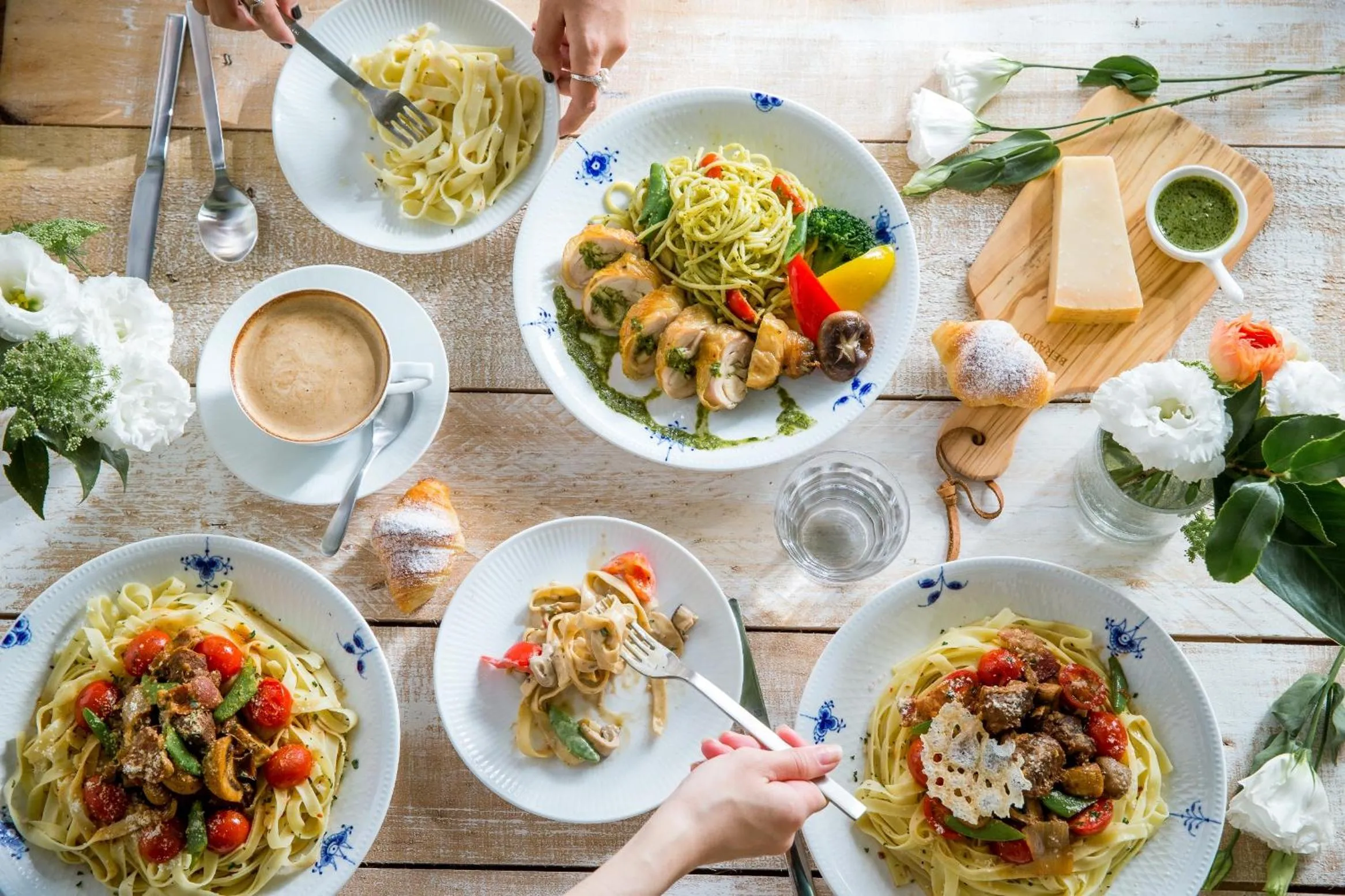 American breakfast in Howard Plaza Hotel Hsinchu