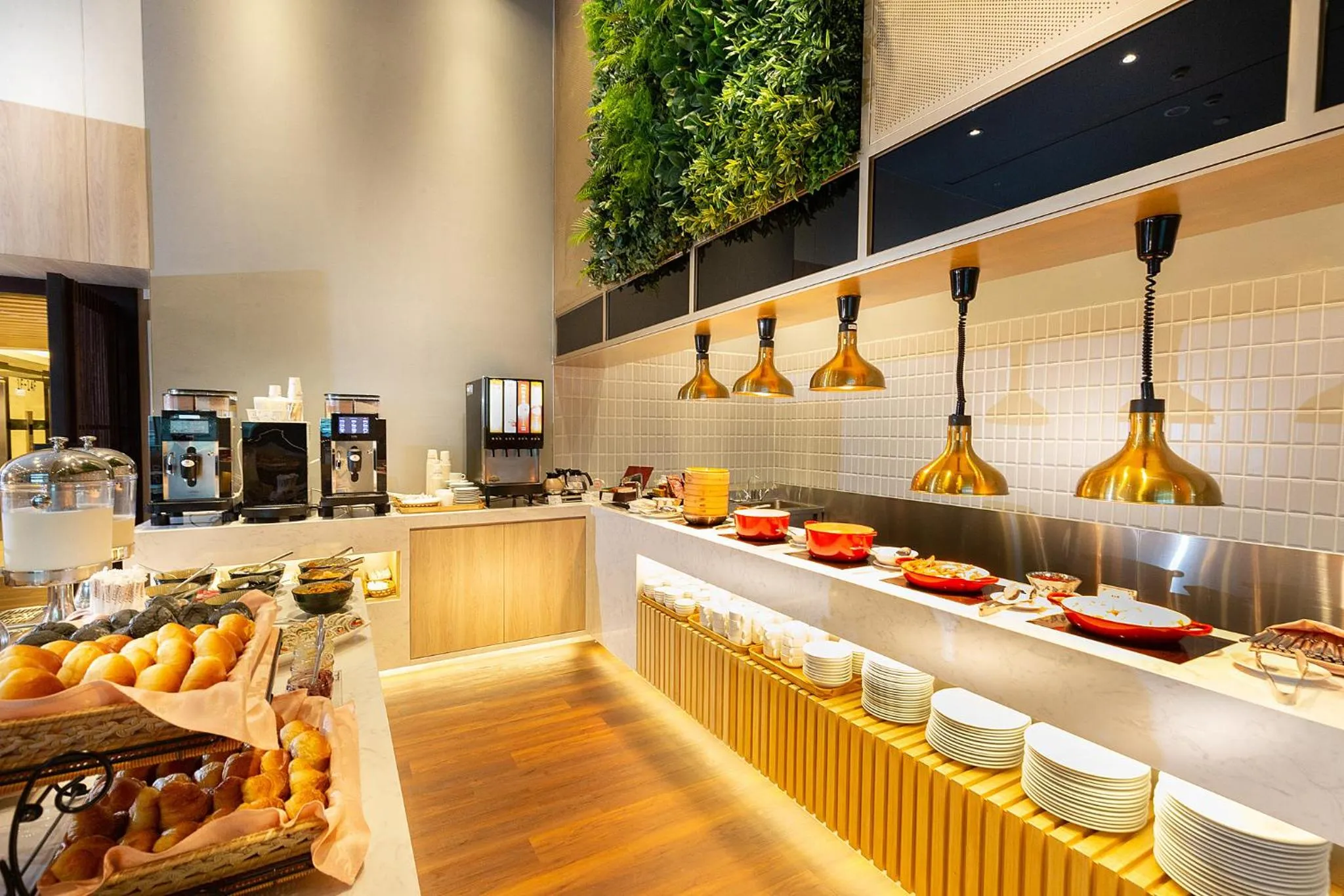 Buffet breakfast in Howard Plaza Hotel Hsinchu