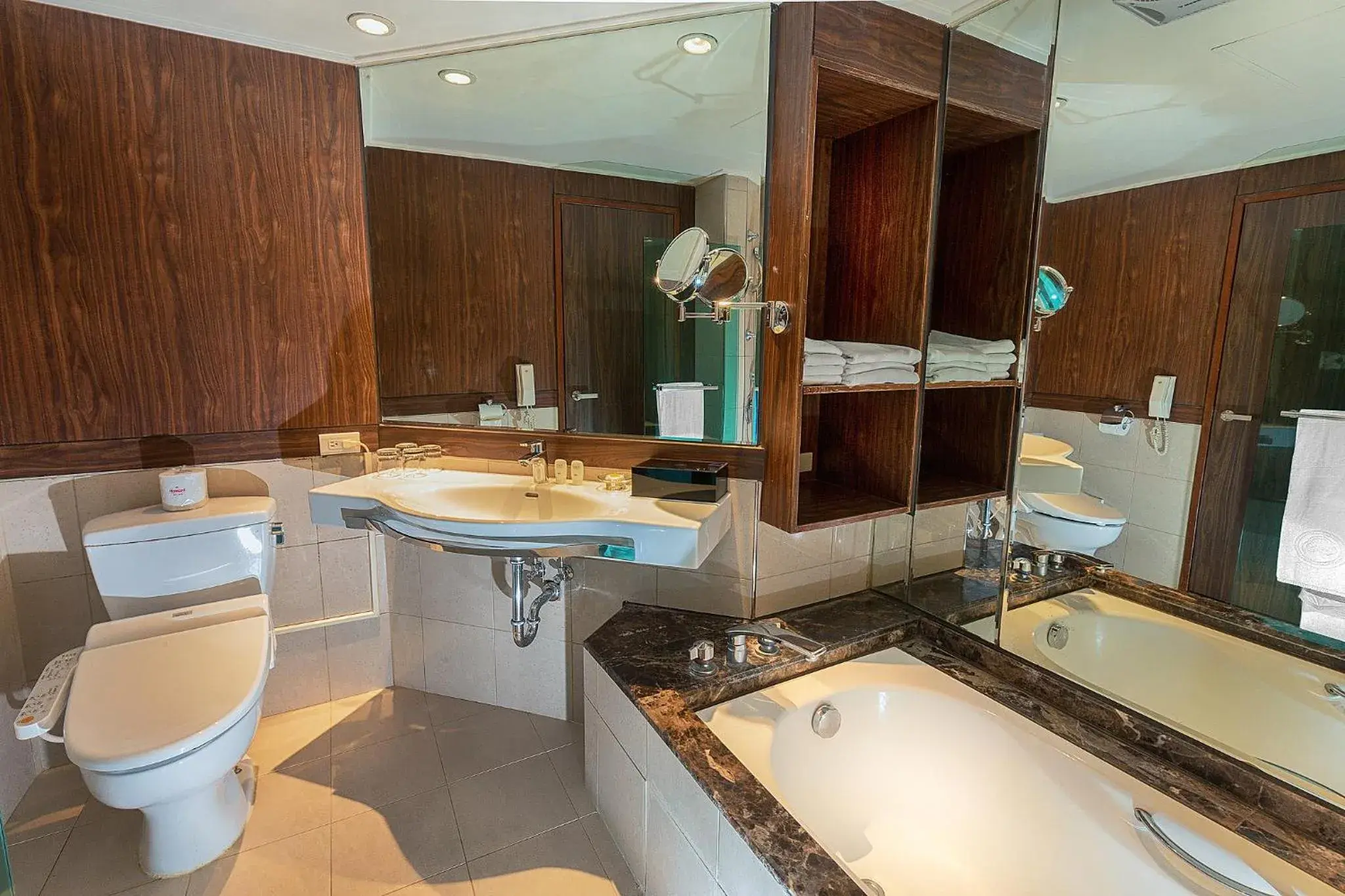 Bathroom in Howard Plaza Hotel Hsinchu Bathroom in Howard Plaza Hotel Hsinchu