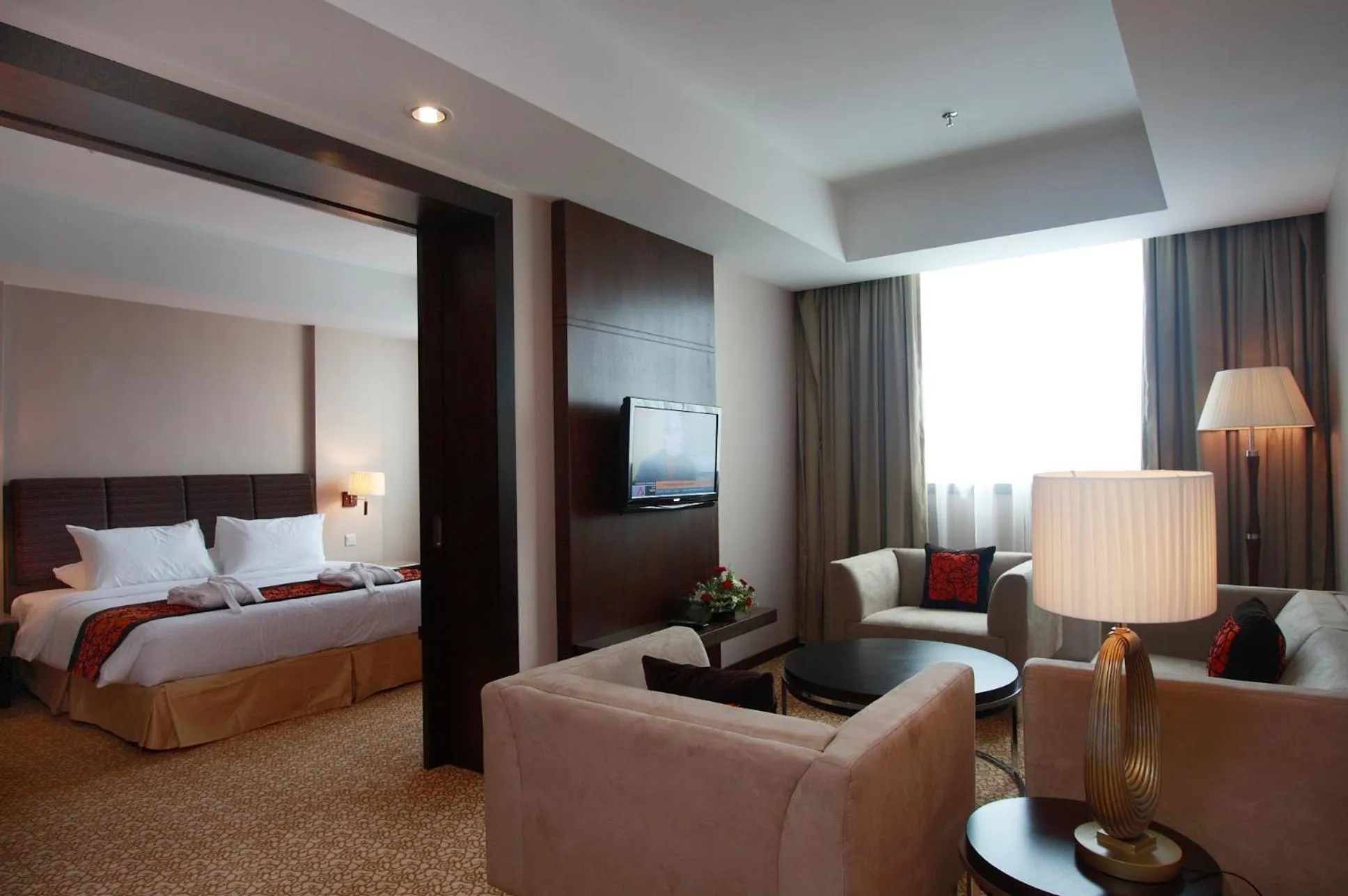 Bed in Grand Paragon Hotel Johor Bahru