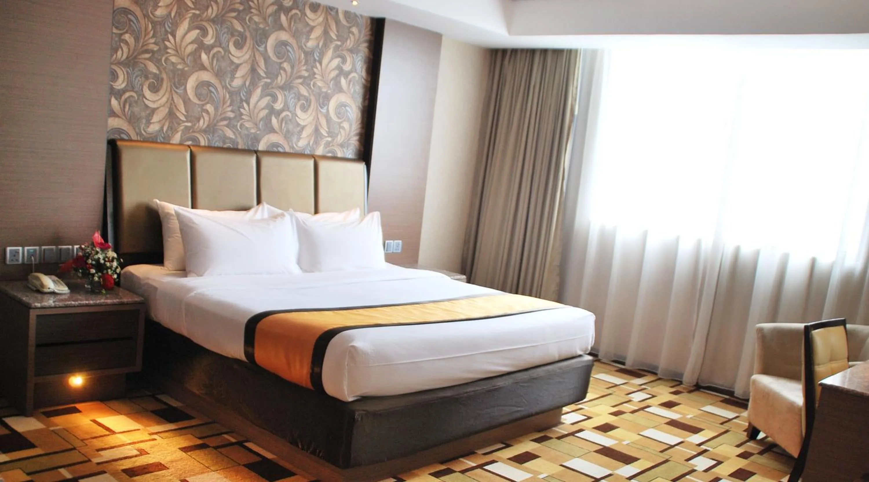 Bed in Grand Paragon Hotel Johor Bahru