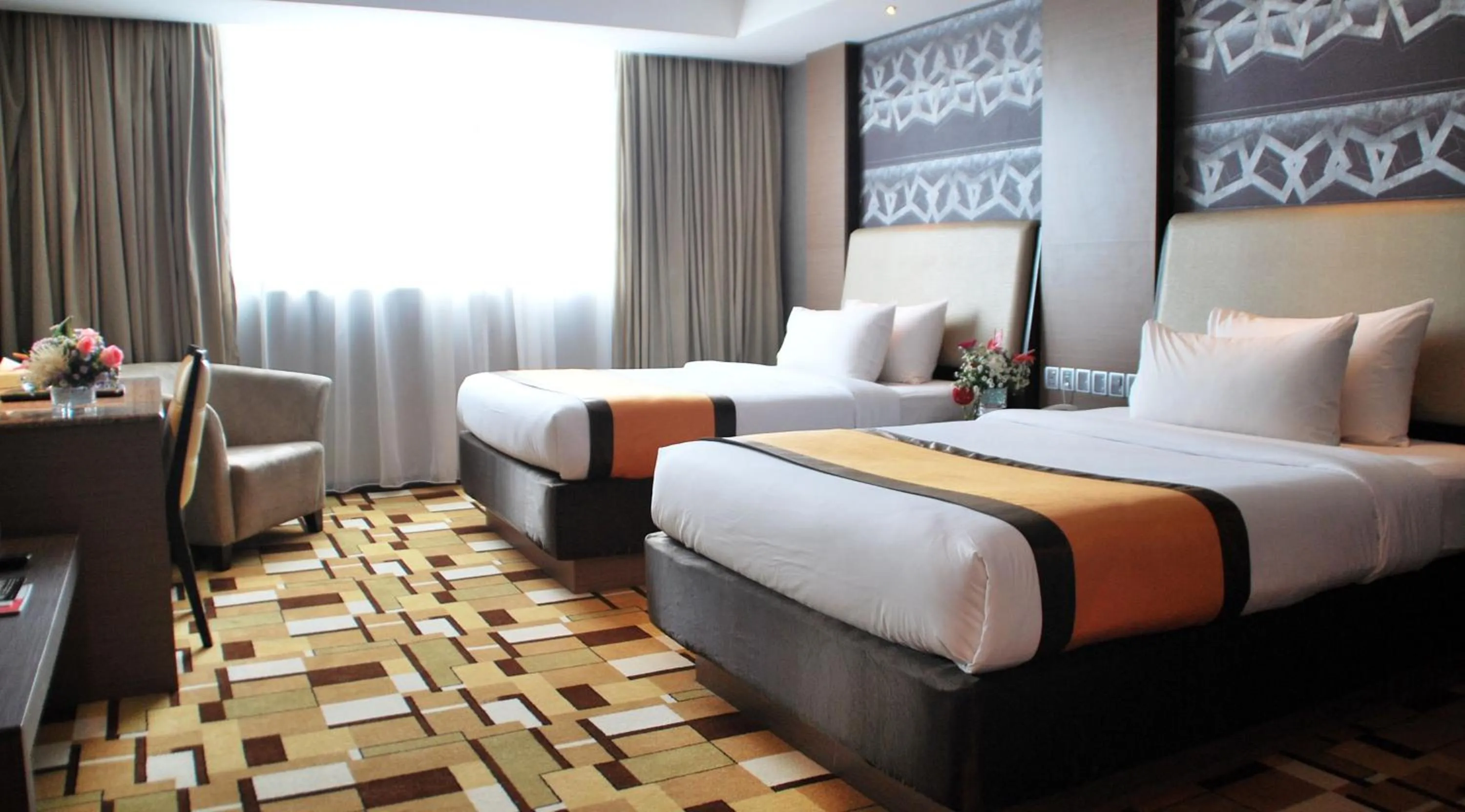 Bed in Grand Paragon Hotel Johor Bahru