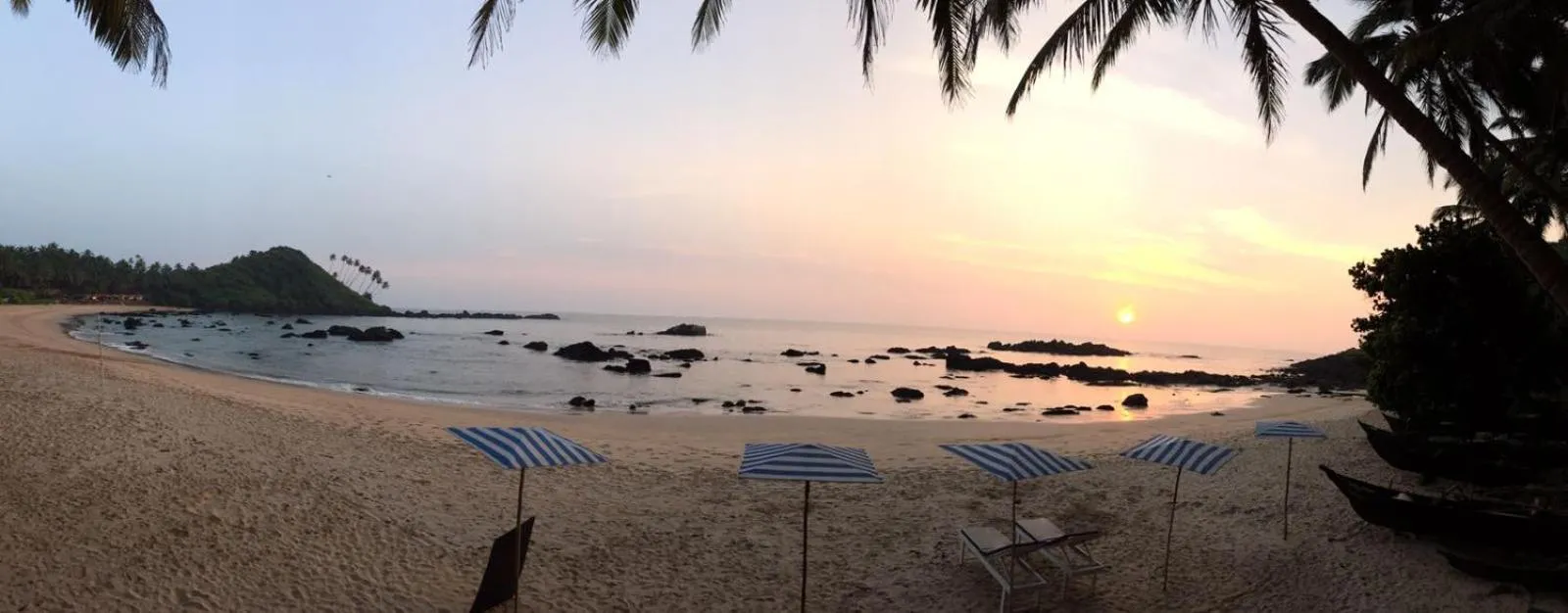 Cola Beach Sunset Bay