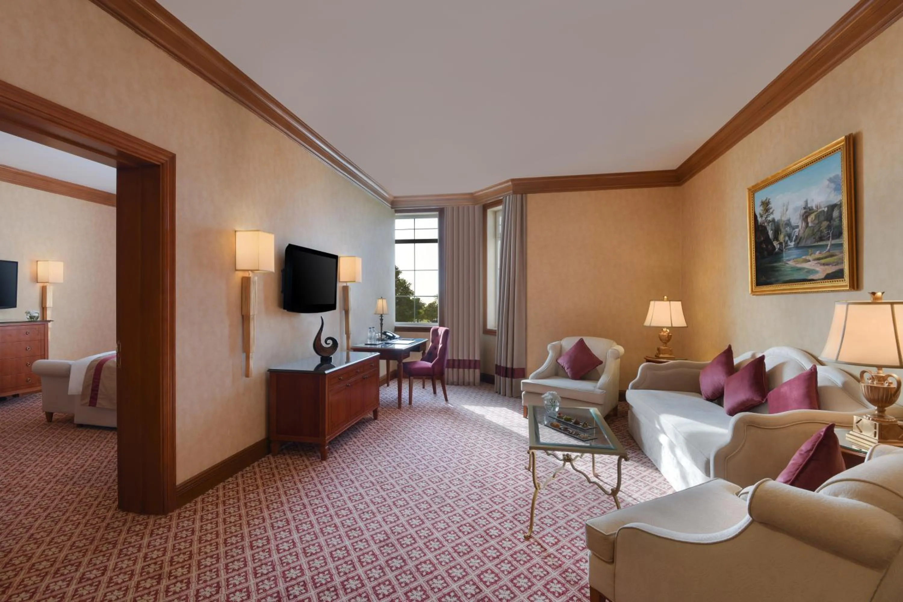 TV and multimedia in Al Aziziyah Boutique Hotel By The Torch