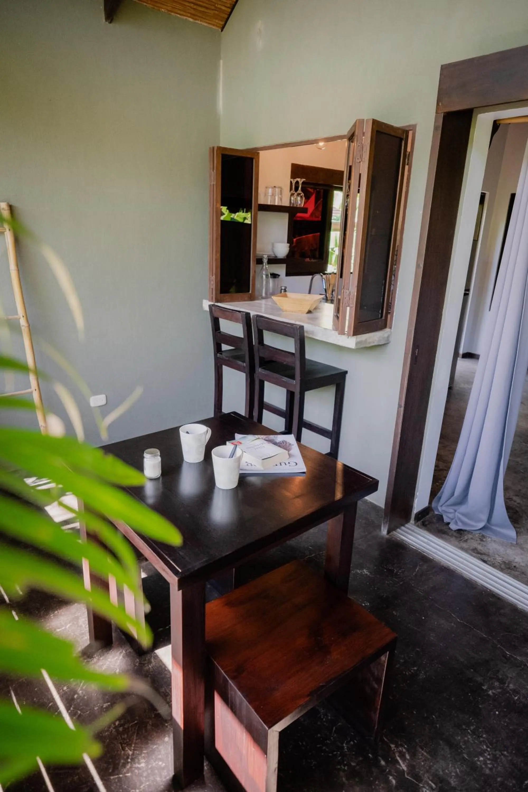 Dining area in Lua Villas