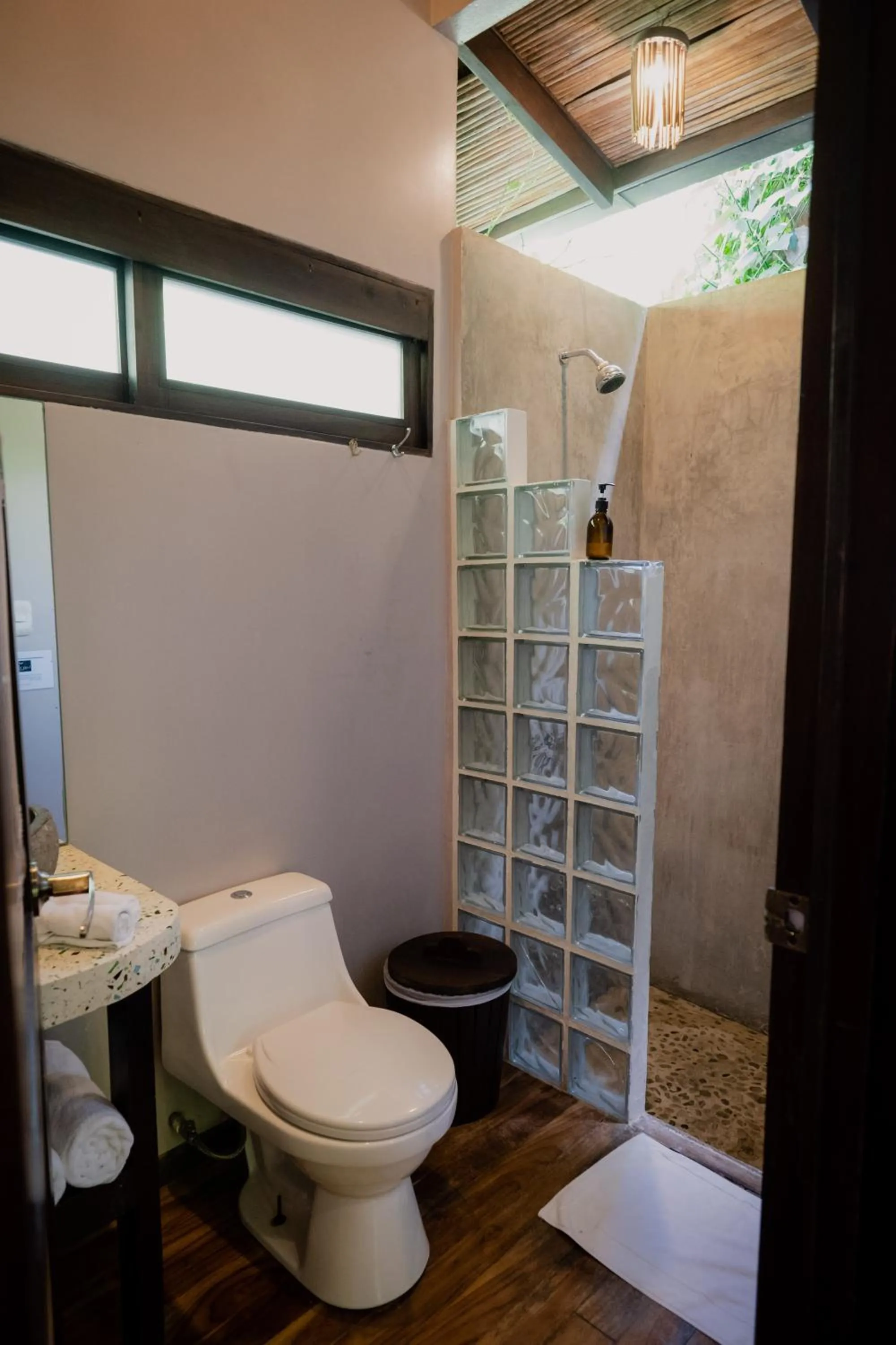 Shower in Lua Villas