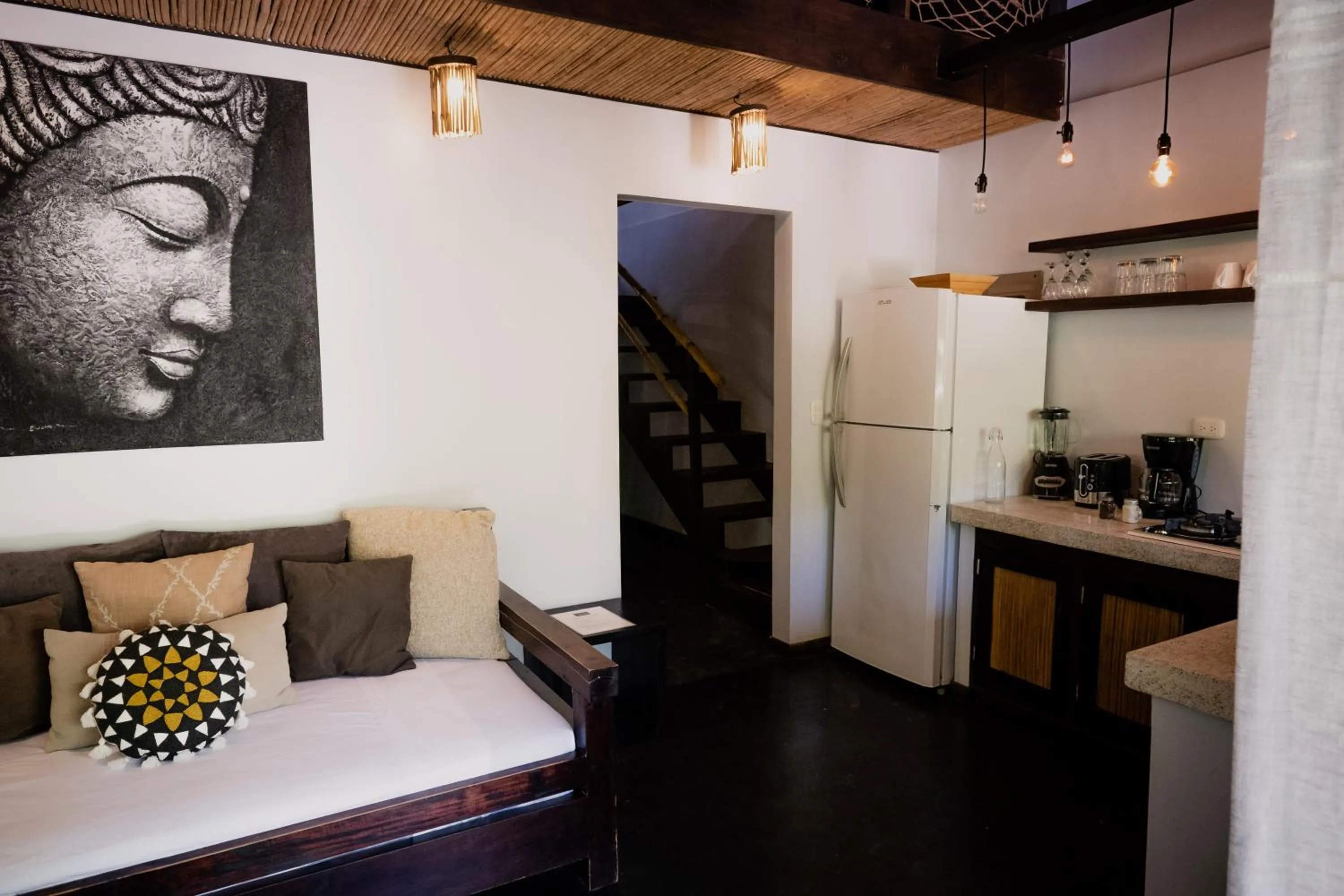 Kitchen or kitchenette in Lua Villas