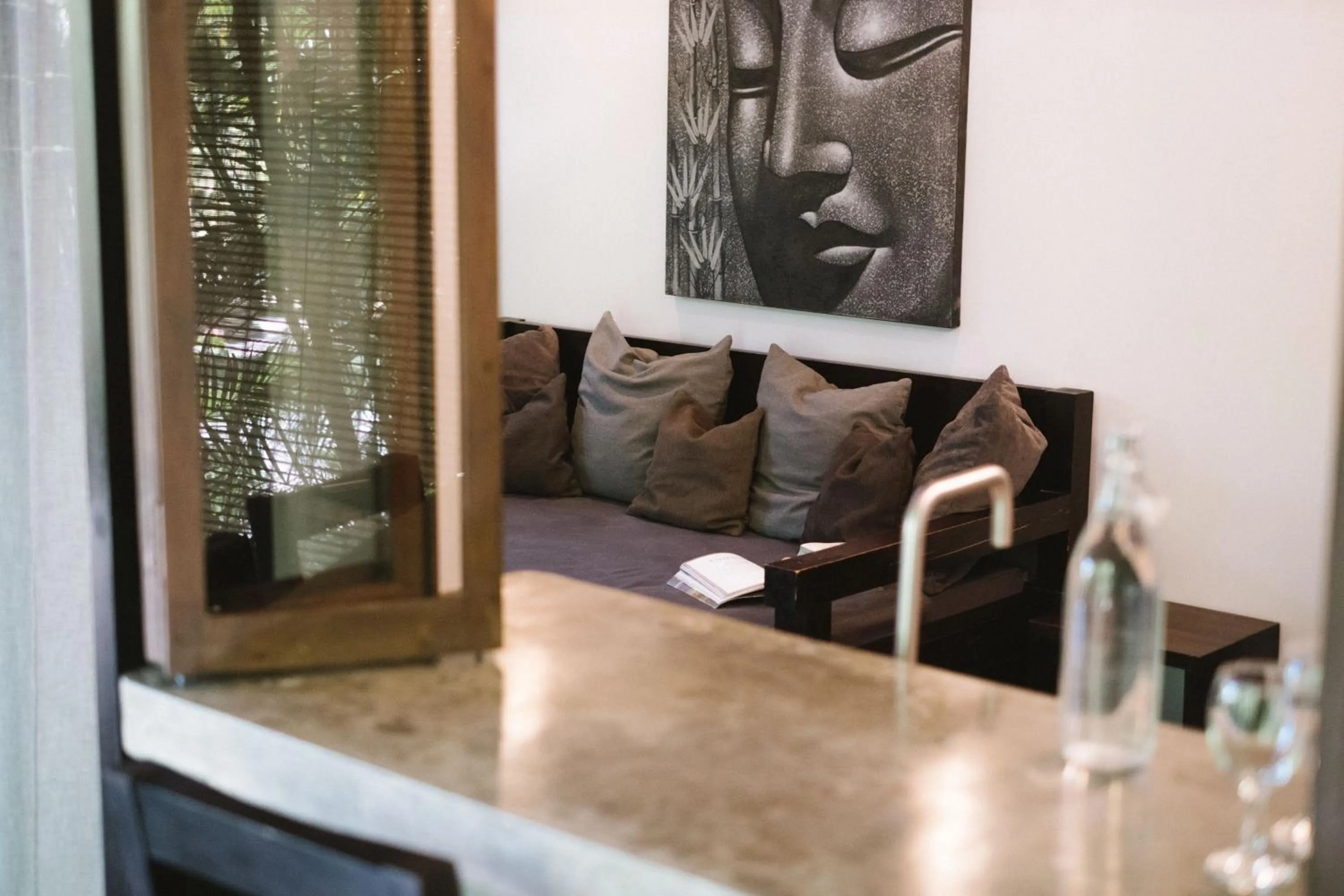 Seating area in Lua Villas