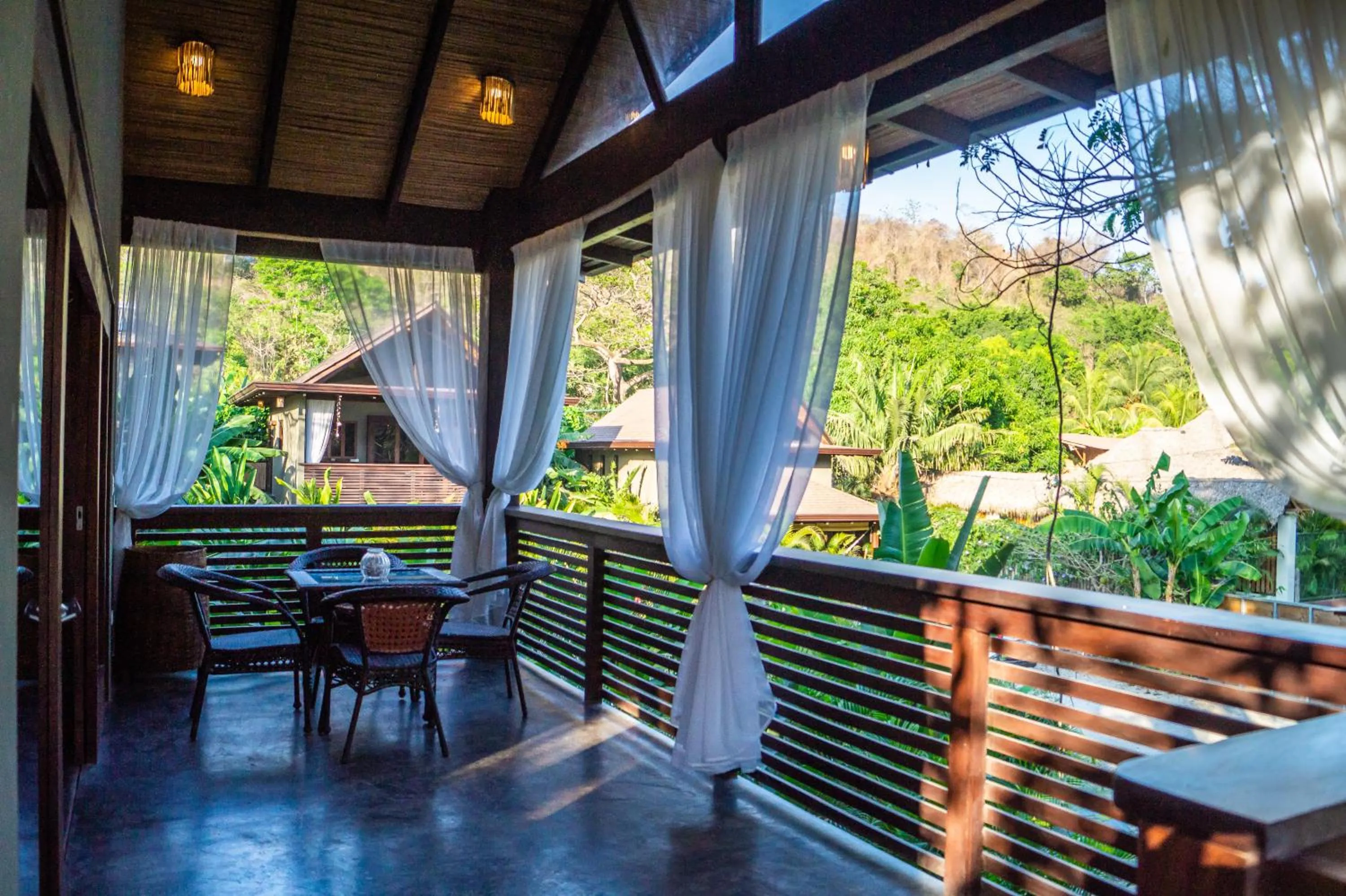 Balcony/Terrace in Lua Villas