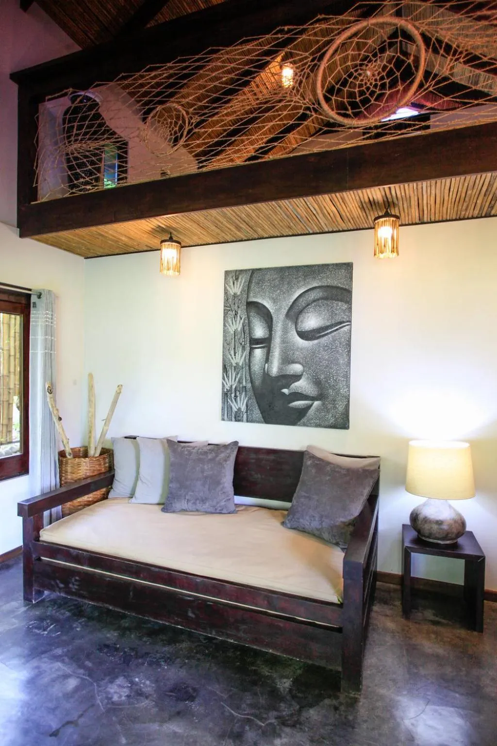 Living room, Bed in Lua Villas