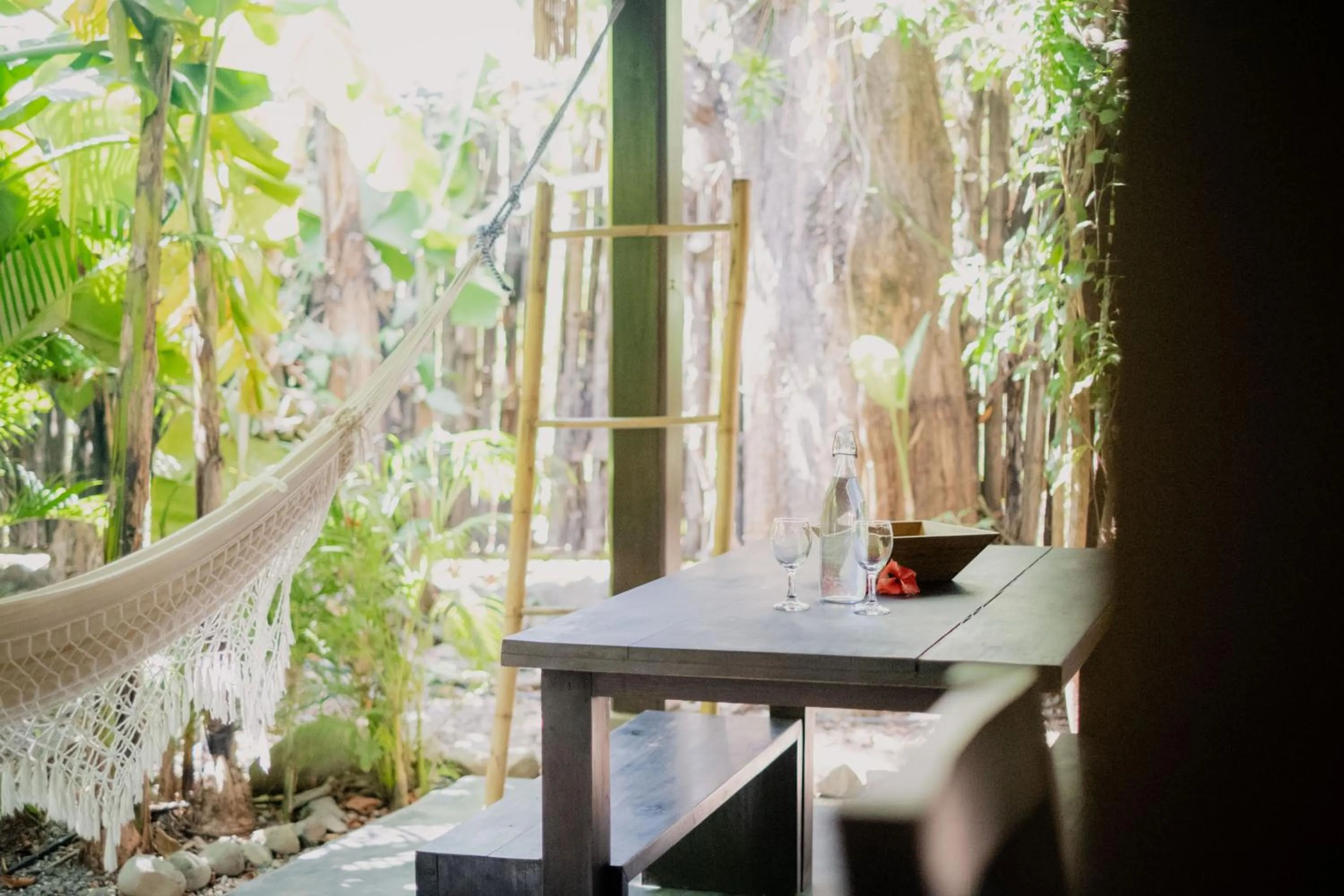 Dining area in Lua Villas