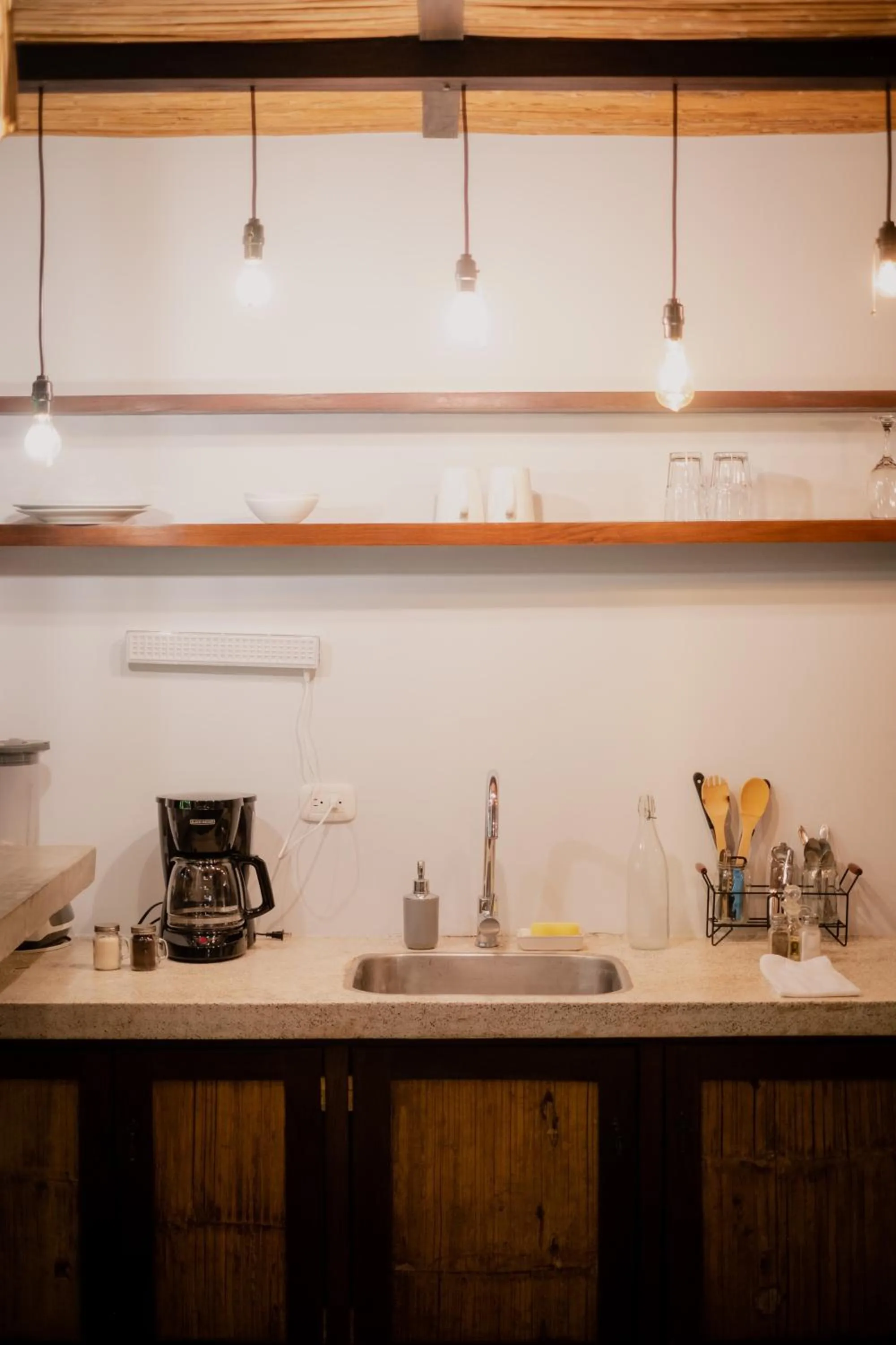 Kitchen or kitchenette in Lua Villas