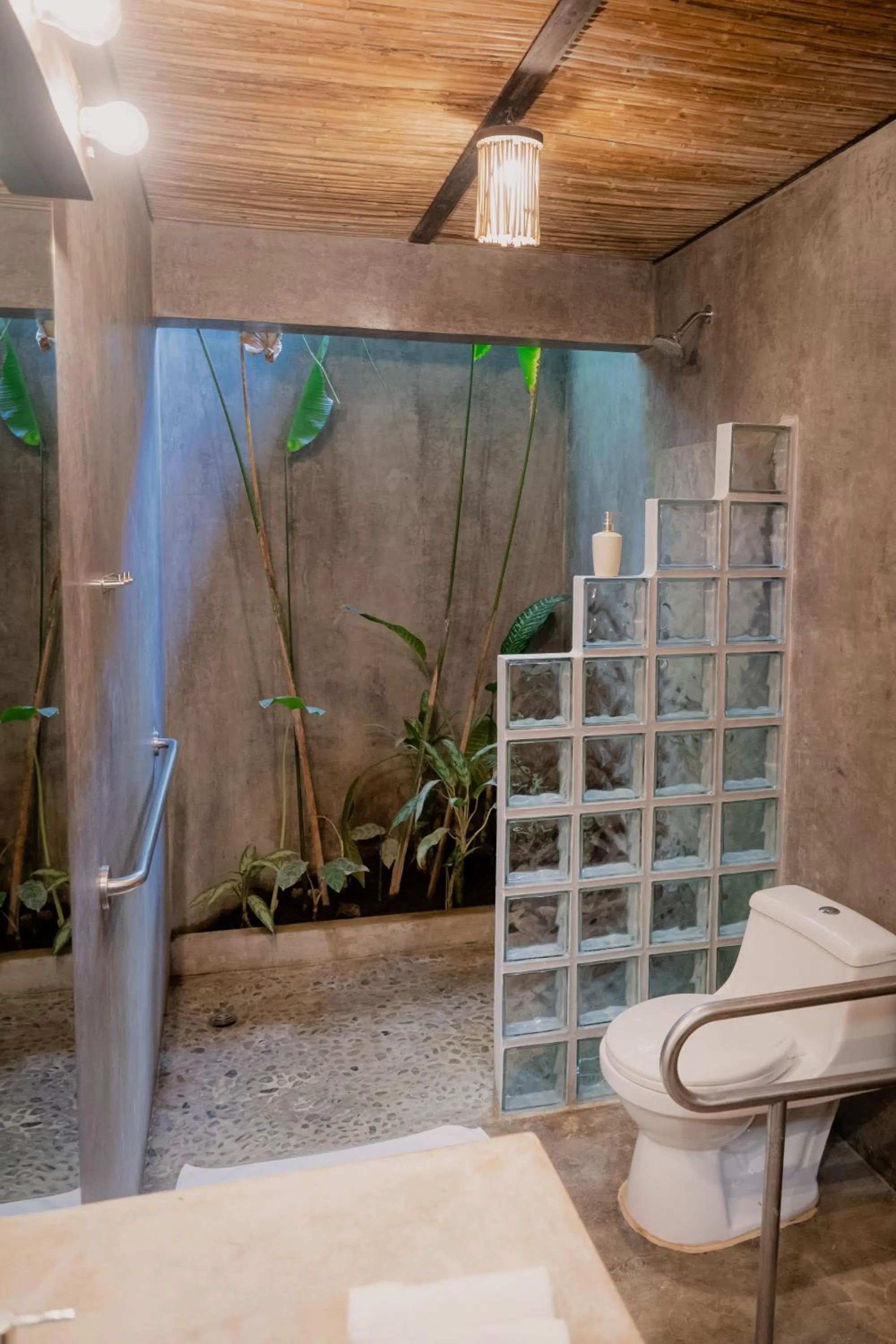 Shower in Lua Villas