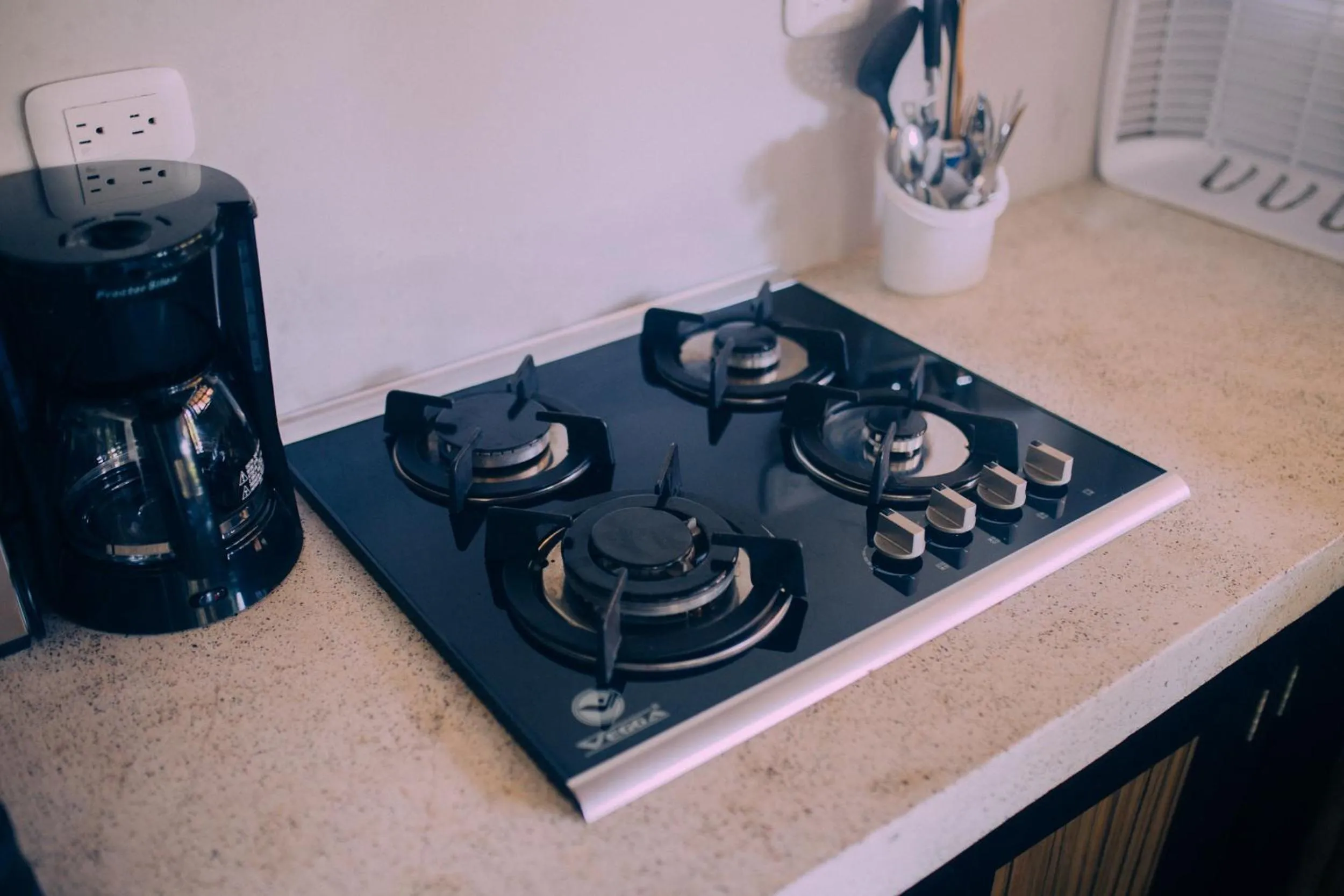Kitchen or kitchenette in Lua Villas