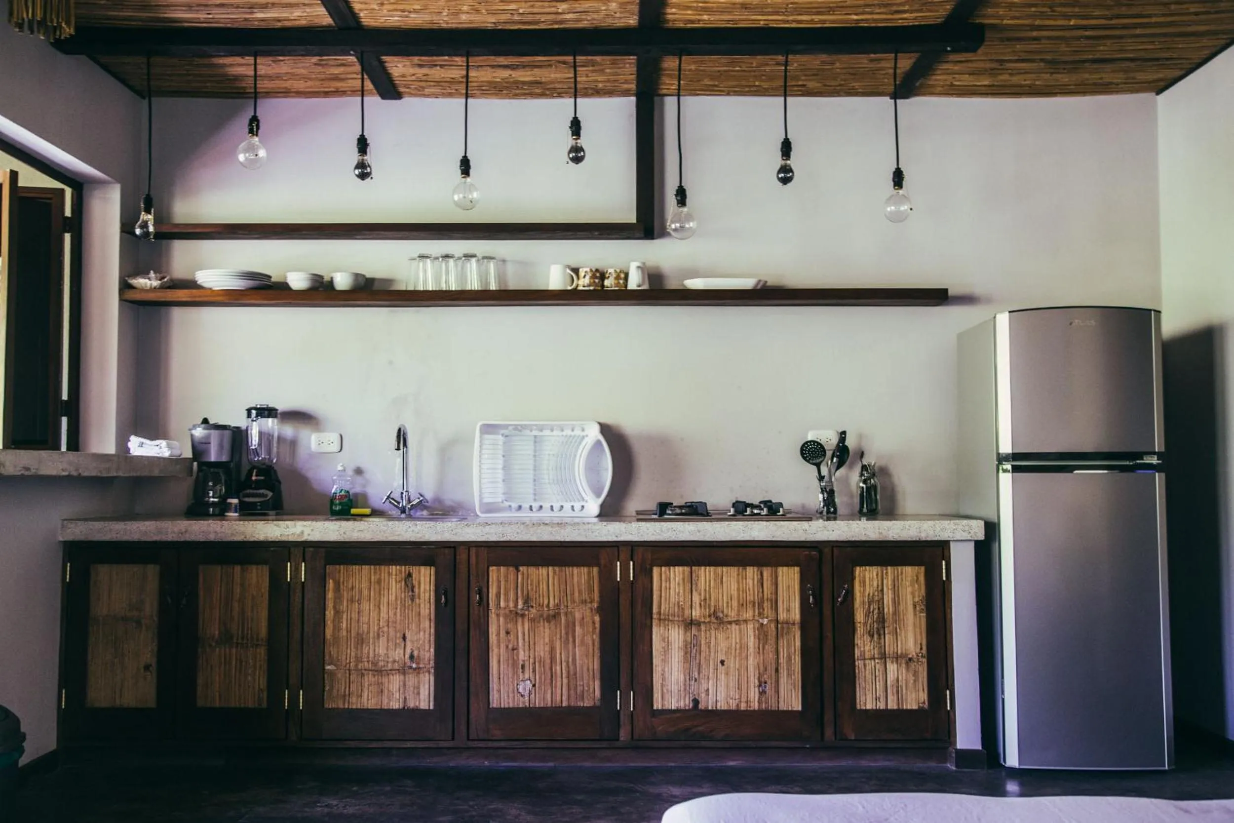Kitchen or kitchenette in Lua Villas