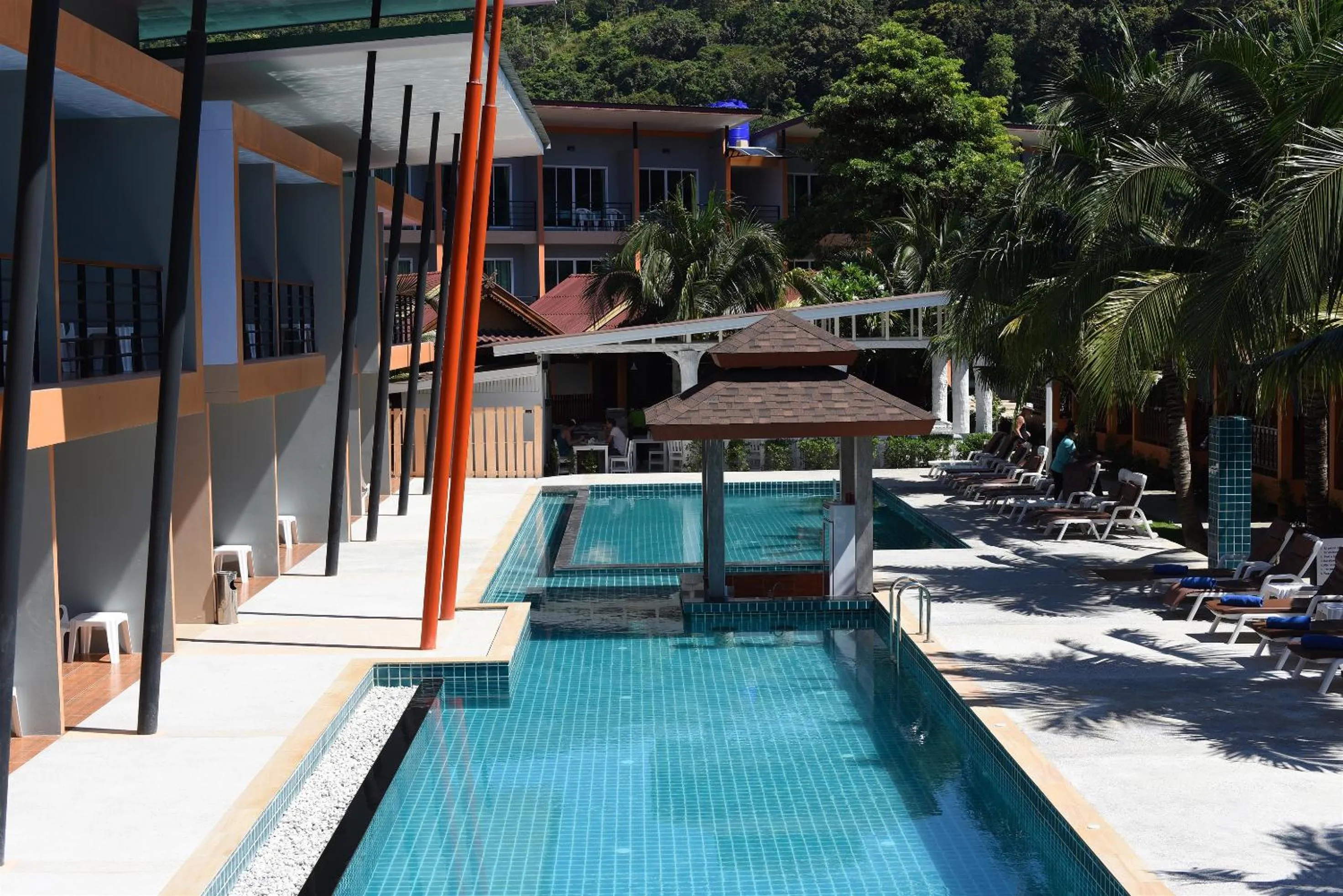 Pool view in Phi Phi Anita Resort