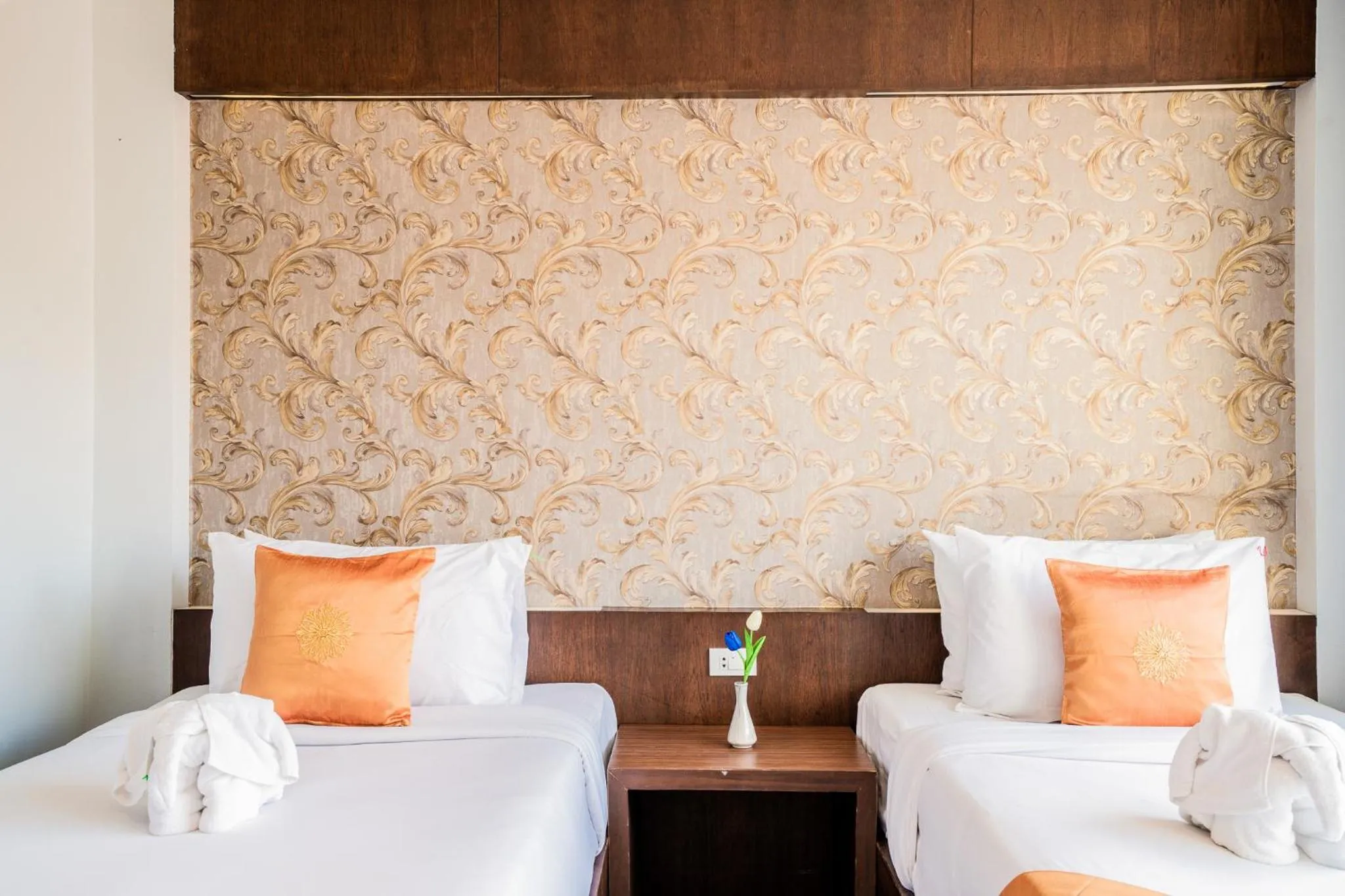 Bed in Phi Phi Anita Resort