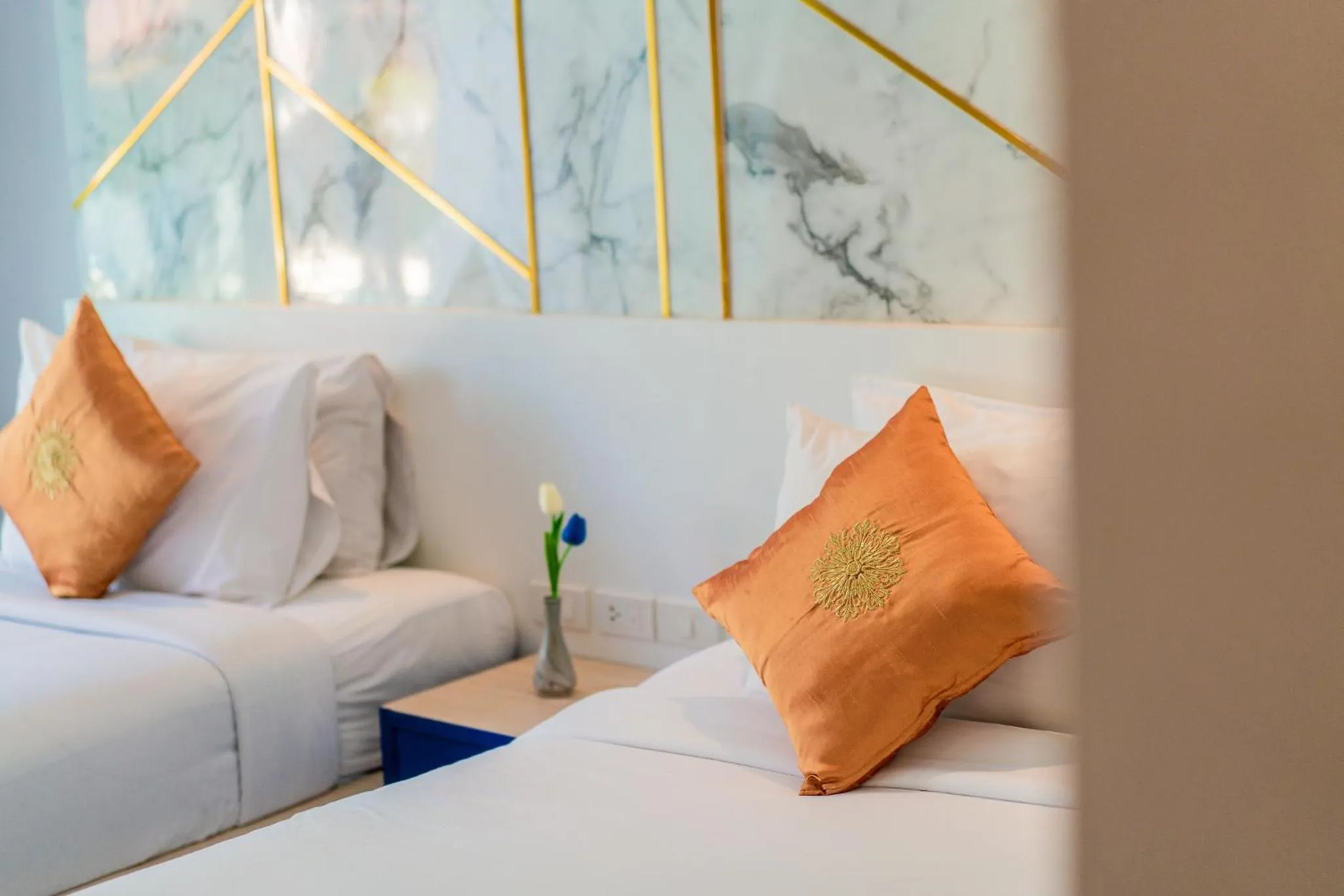 Bed in Phi Phi Anita Resort