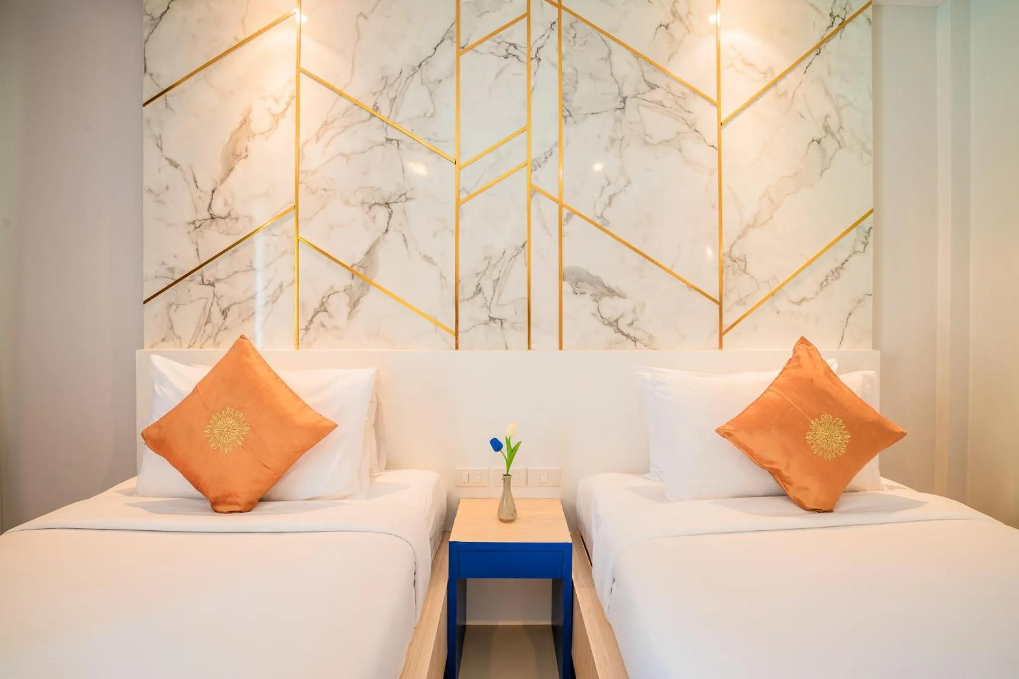 Bed in Phi Phi Anita Resort