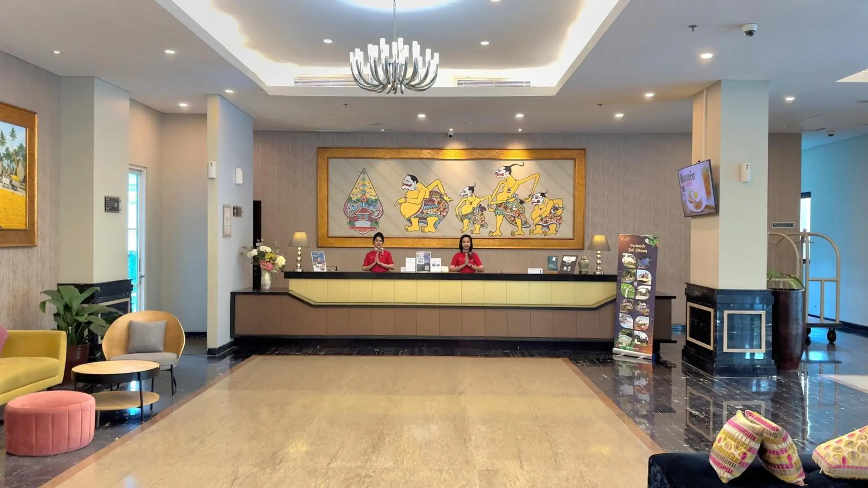 Lobby or reception in d'primahotel Kualanamu Airport Medan Lobby or reception in d'primahotel Kualanamu Airport Medan