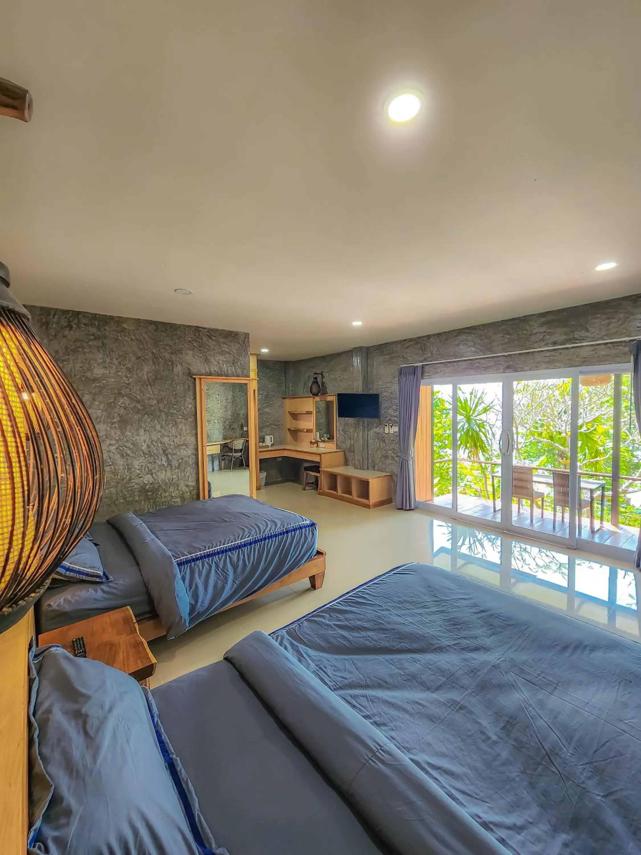 Bed in Haadson Resort & Koh Raham