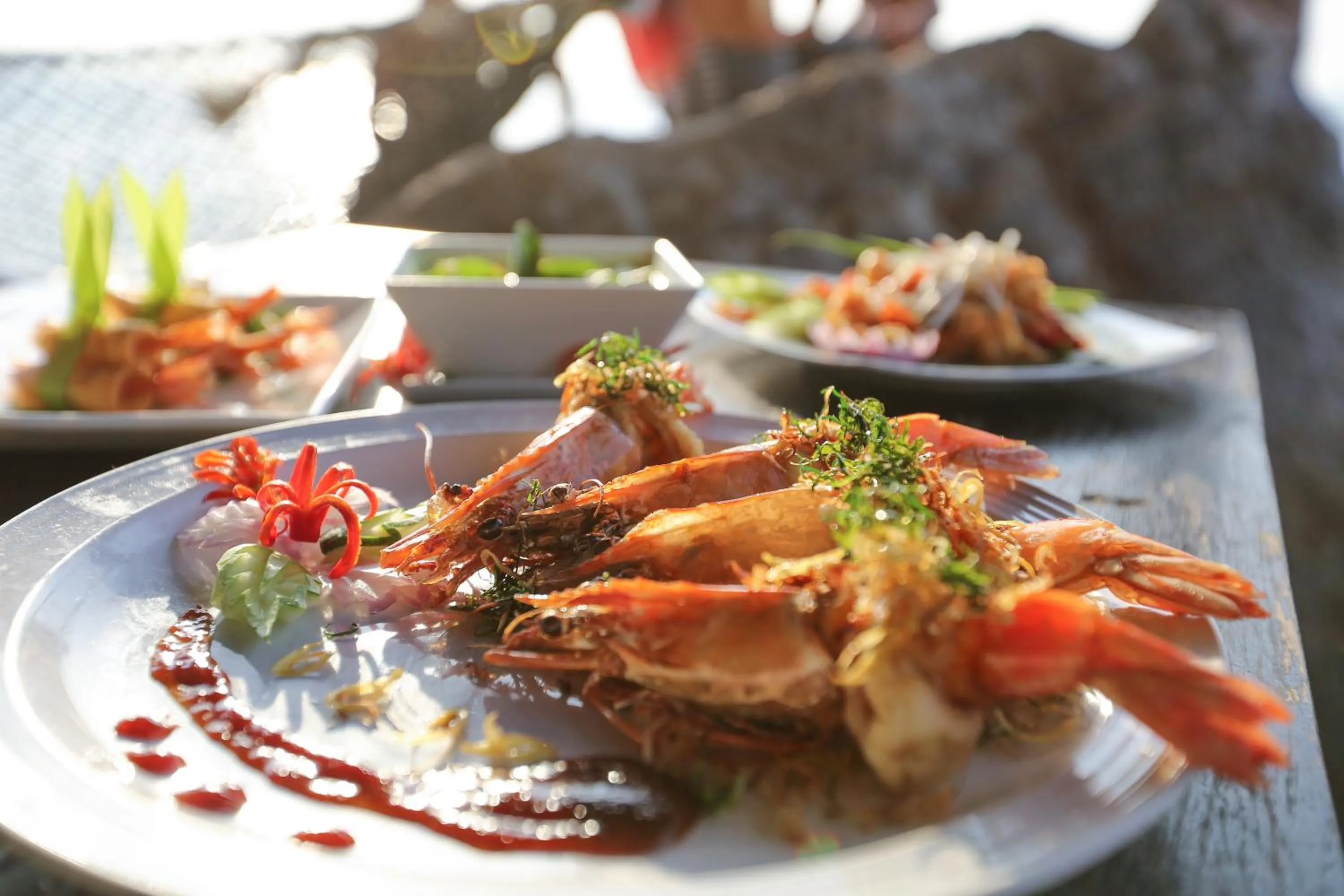 Food in Haadson Resort & Koh Raham