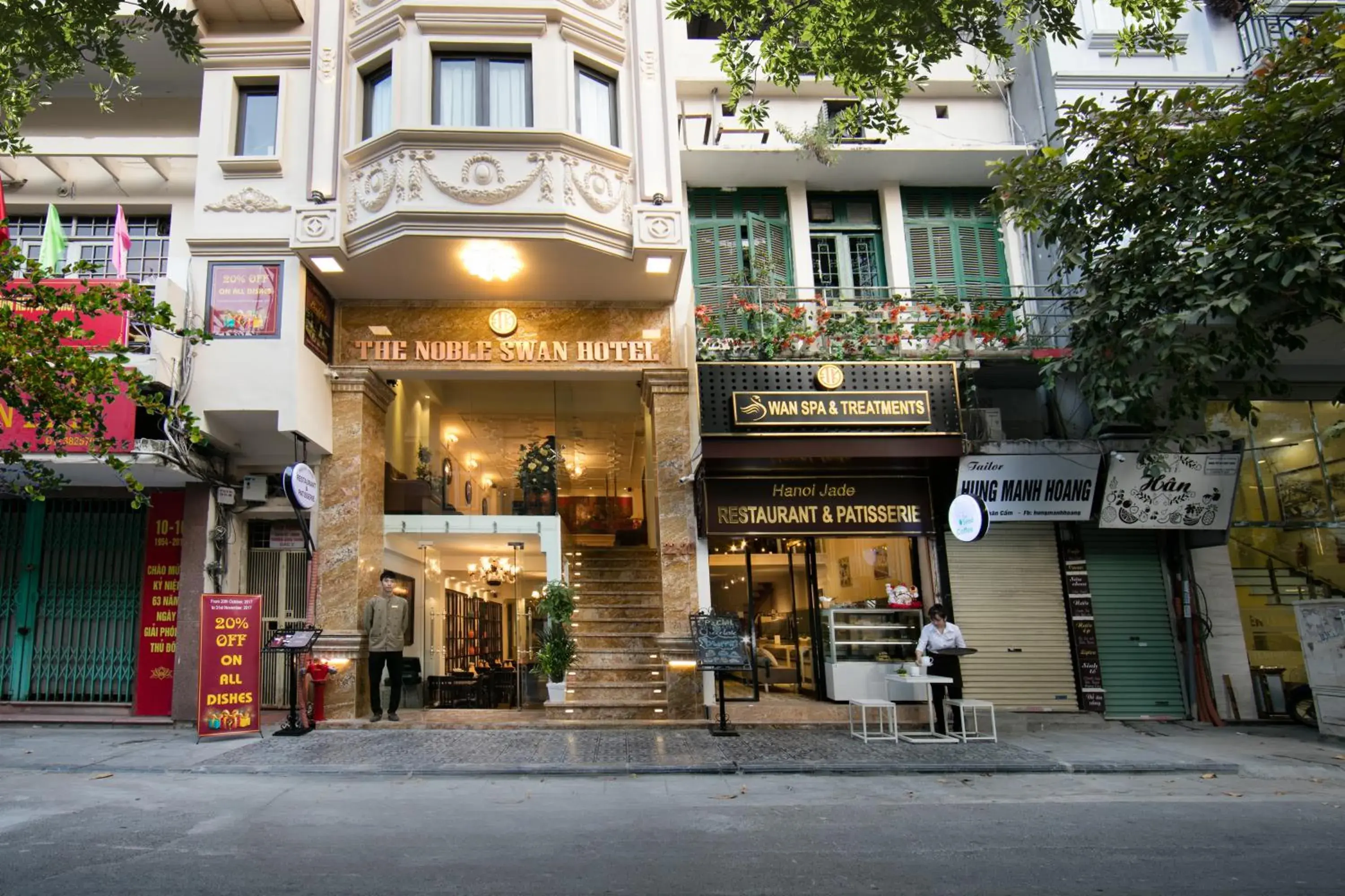 Property building in The Noble Swan Hotel & Spa Property building in The Noble Swan Hotel & Spa