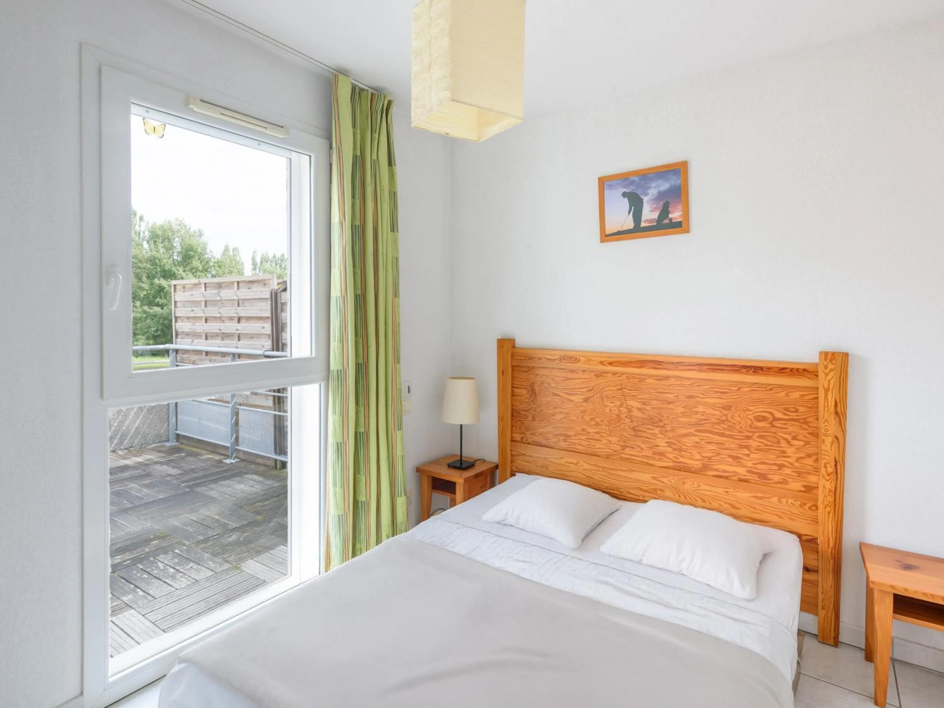 Bedroom, Bed in Vacancéole - Domaine du Green