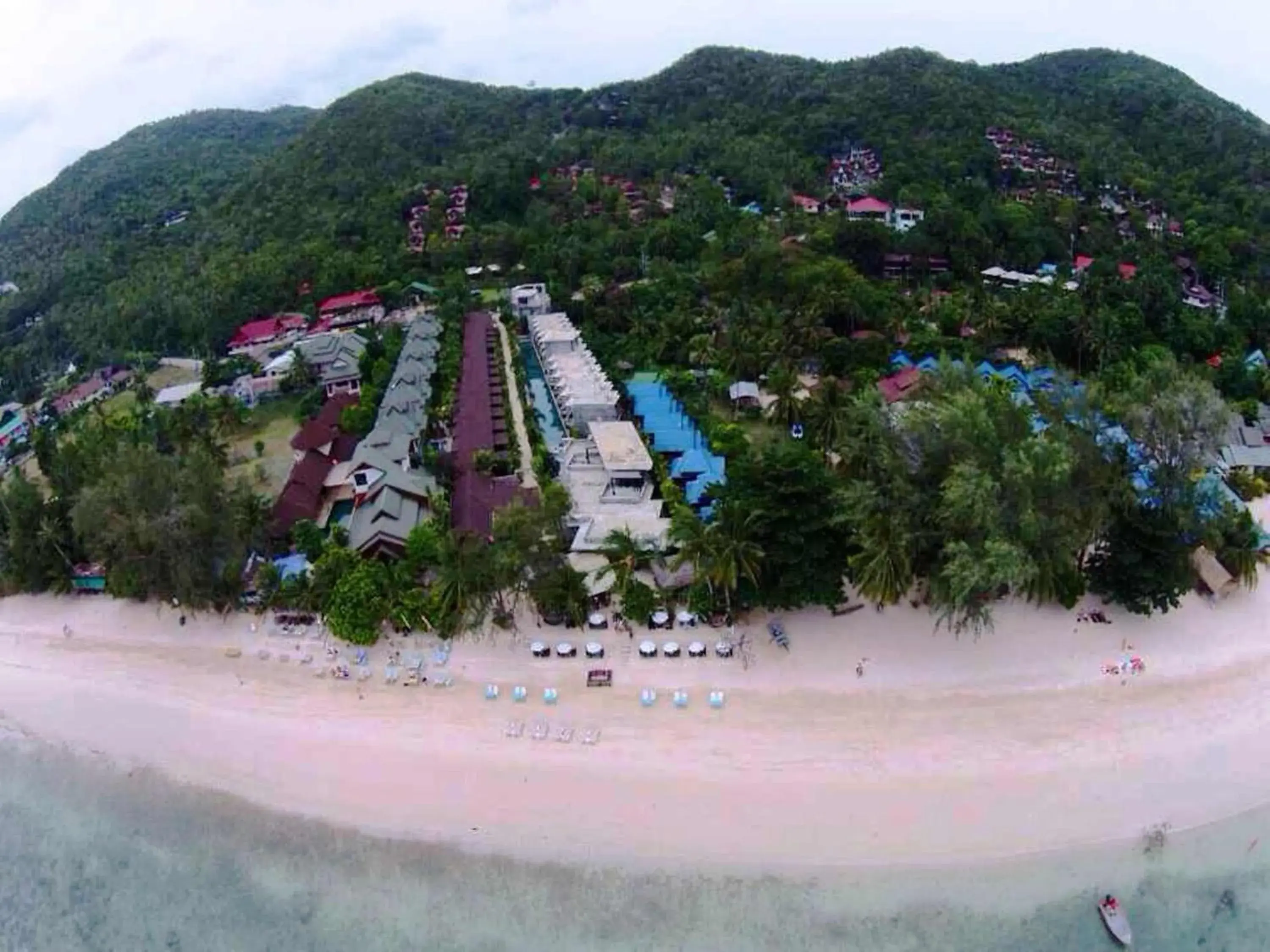 Bird's eye view in See Through Resort Haad Yao Bird's eye view in See Through Resort Haad Yao