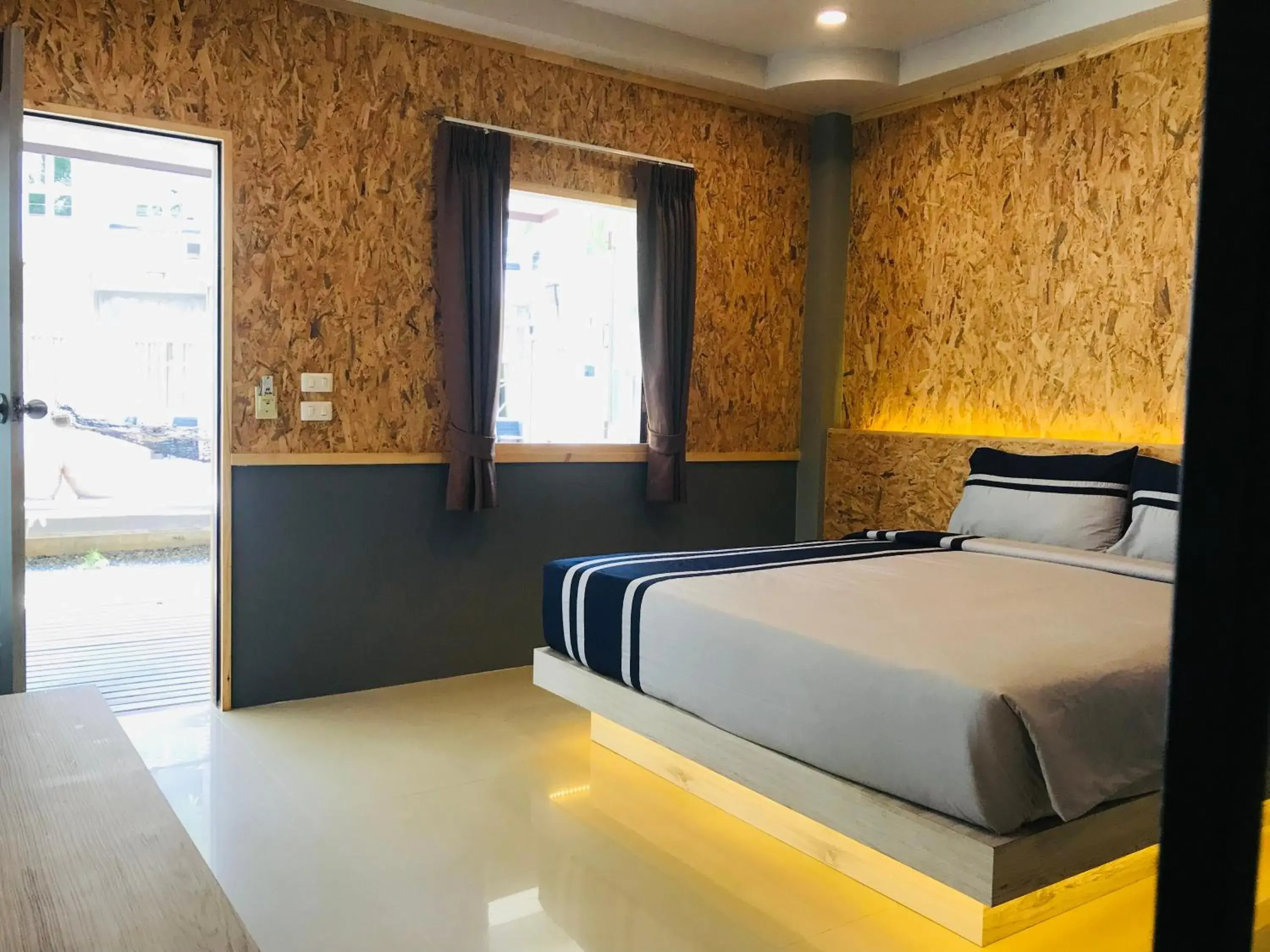 Bed in See Through Resort Haad Yao Bed in See Through Resort Haad Yao