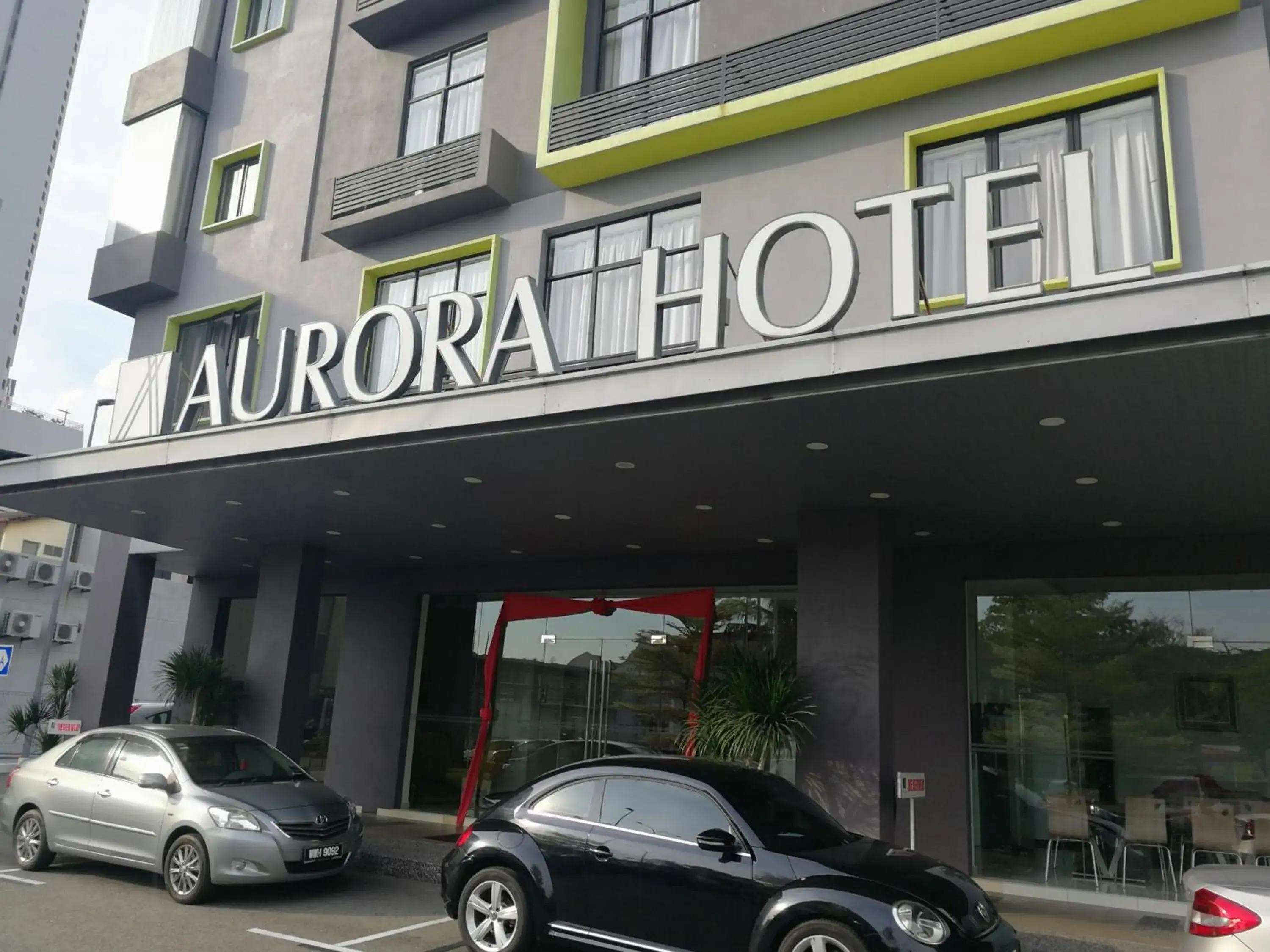 Facade/entrance in Aurora Hotel Facade/entrance in Aurora Hotel