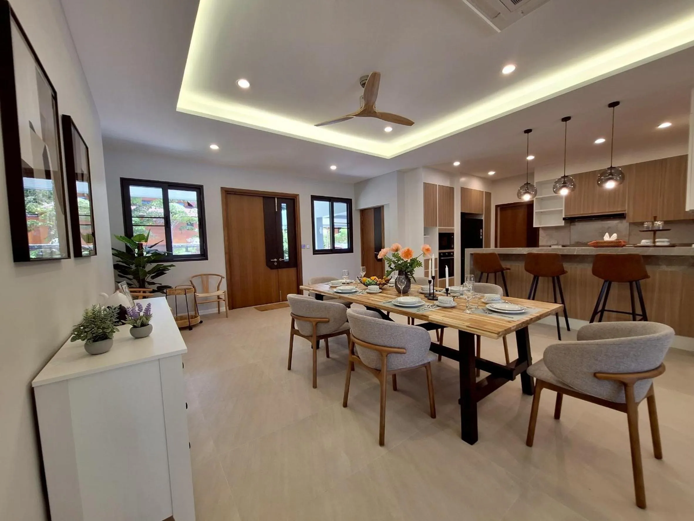 Dining area in ThaiLife Wellness & Meditation Resort- SHA Plus